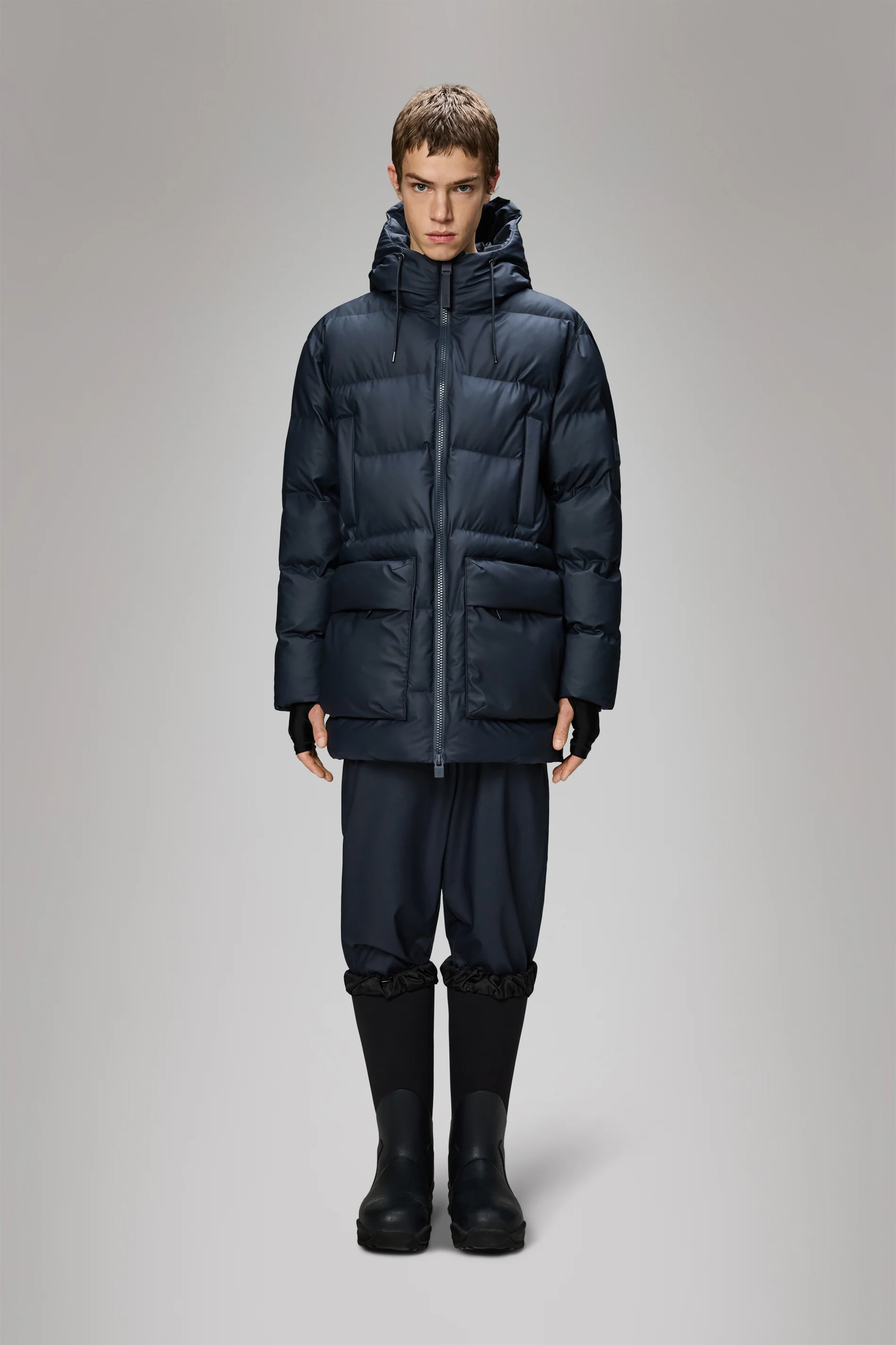 Alta Long Puffer Cargo Jacket