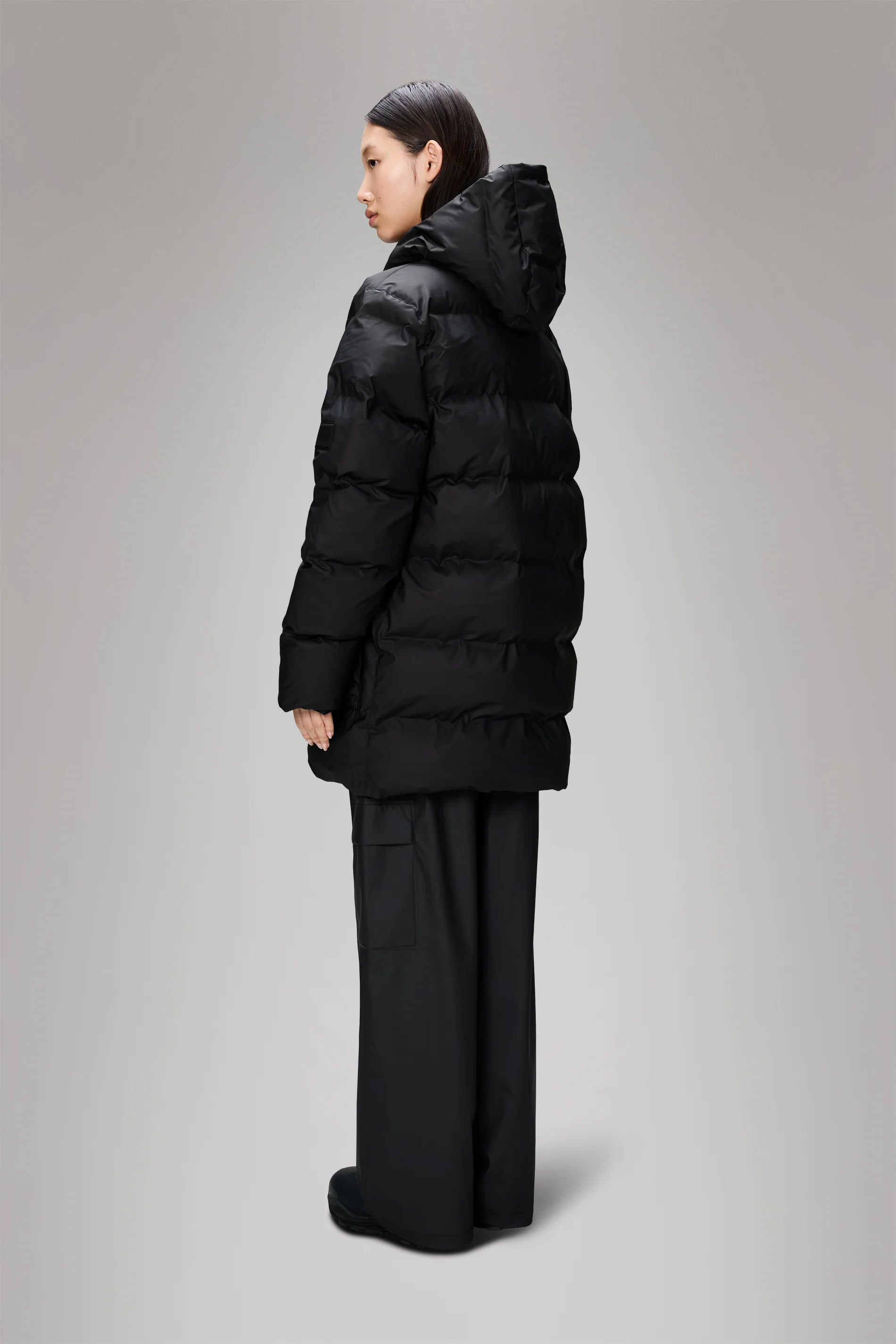 Alta Long Puffer Cargo Jacket