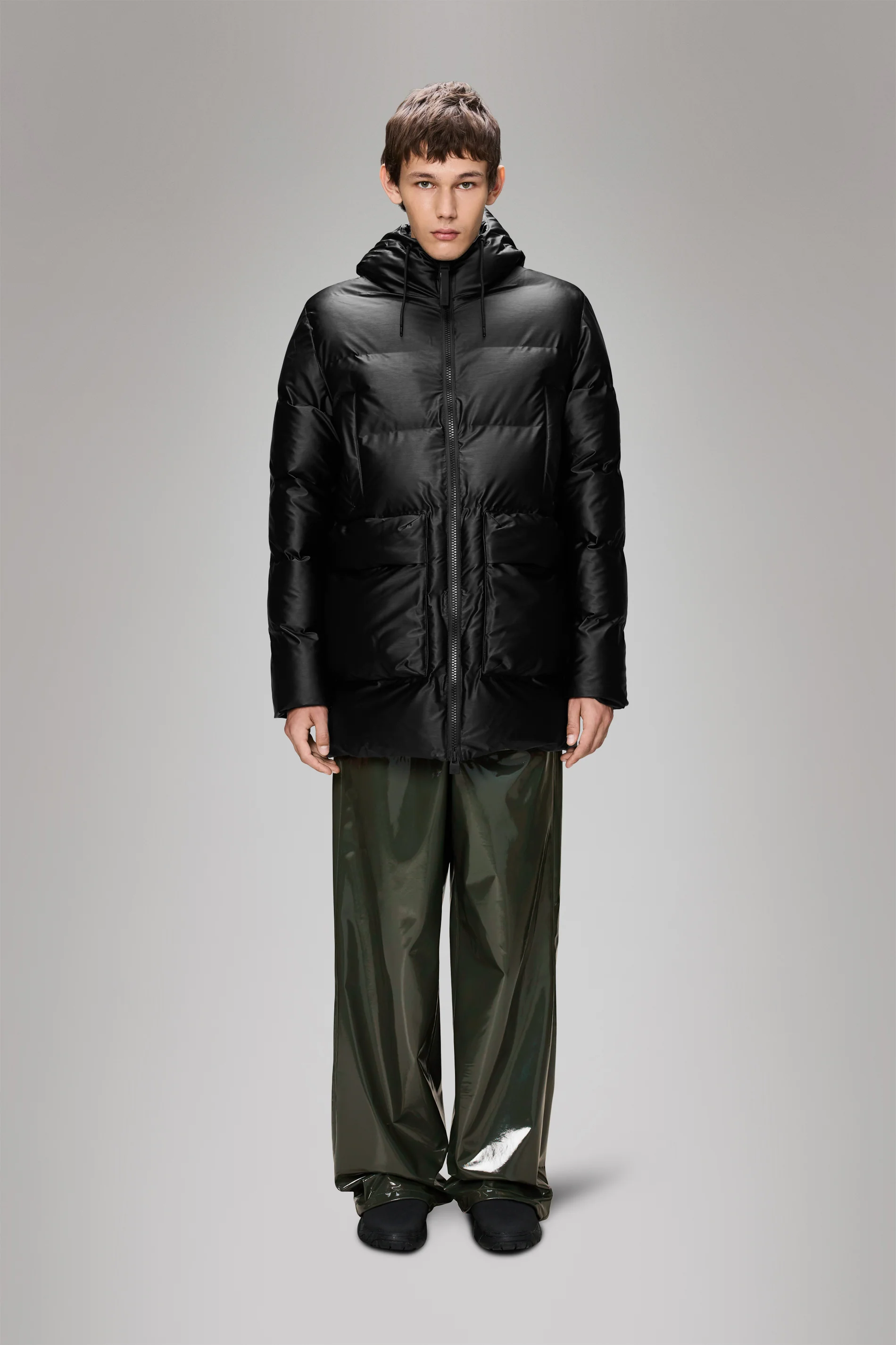 Alta Long Puffer Cargo Jacket