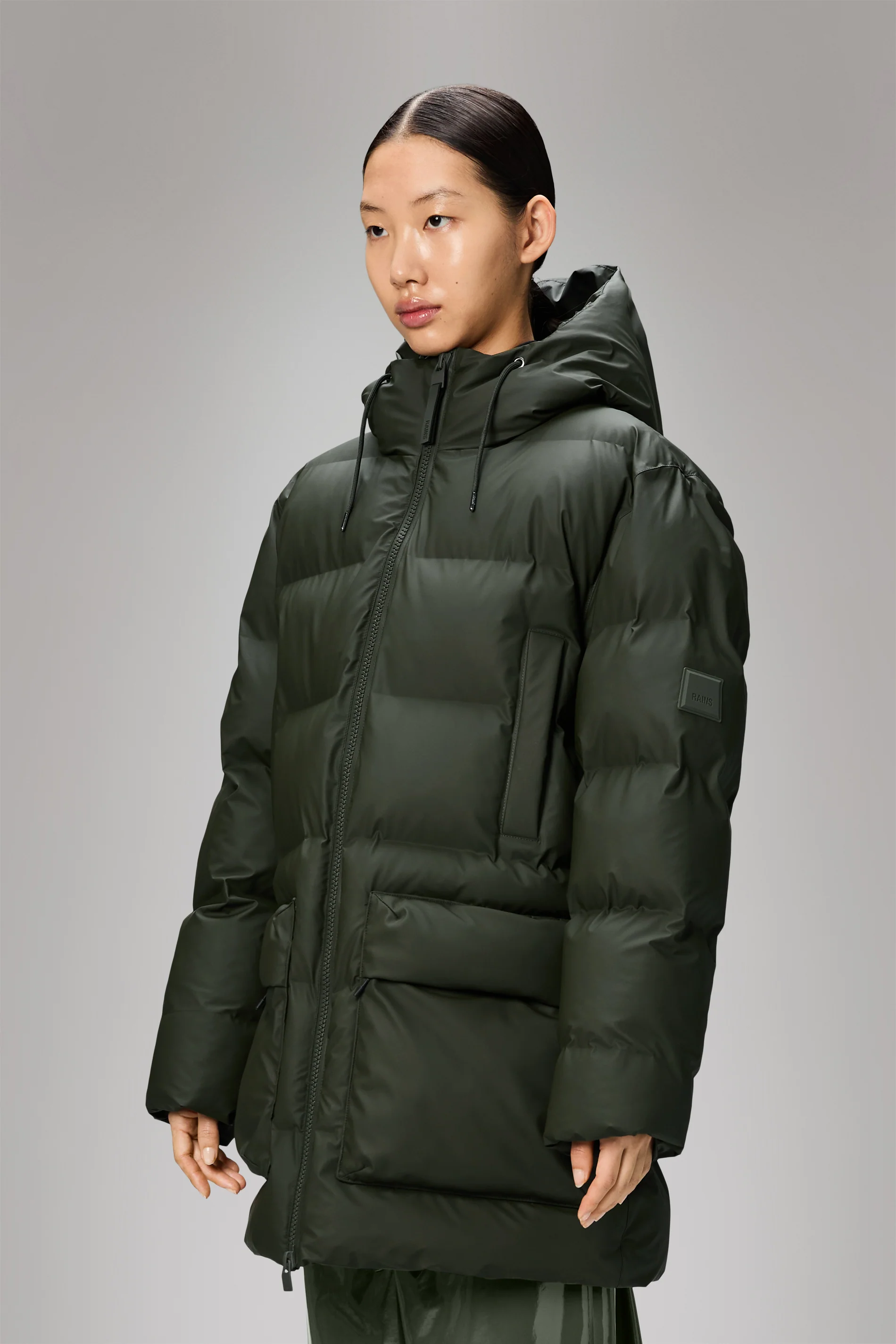 Alta Long Puffer Cargo Jacket