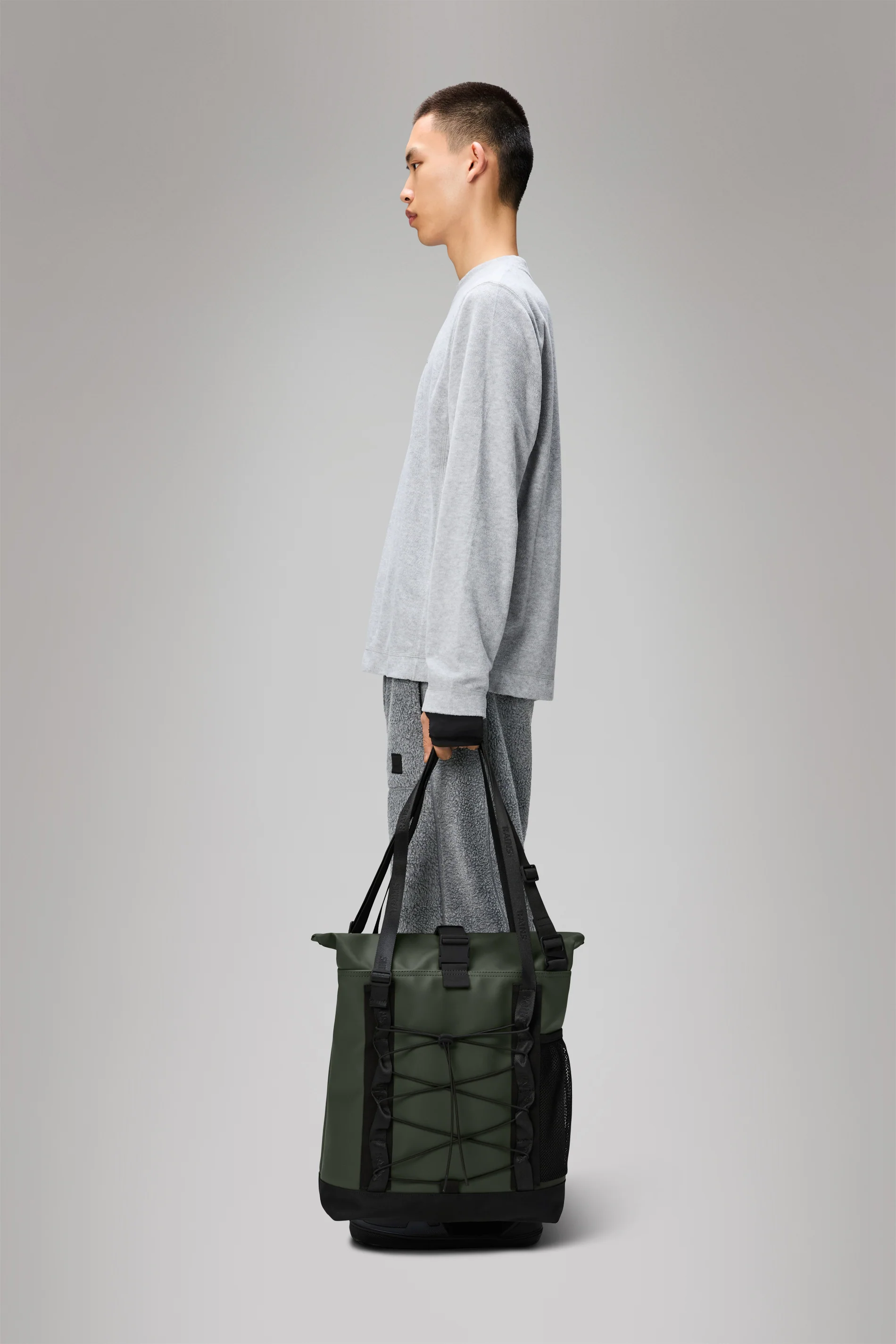 Trail Rolltop Tote Bag