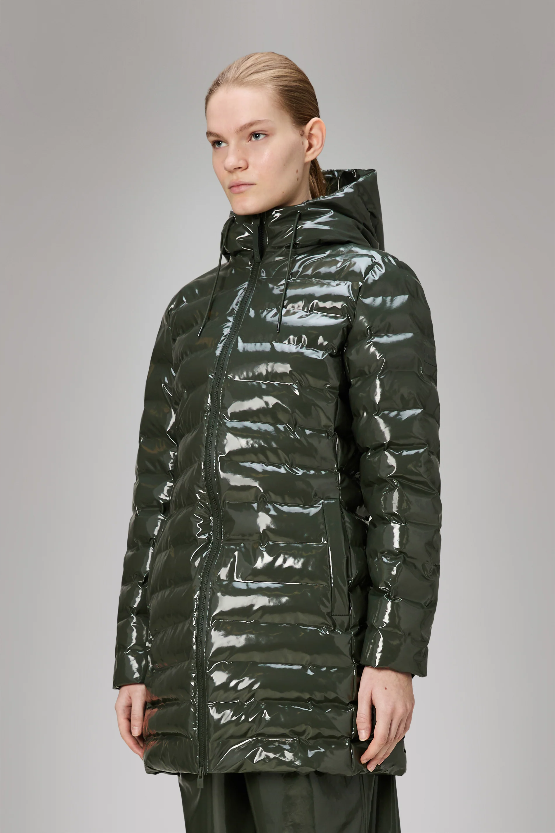 Lohja Long Puffer Curve Jacket