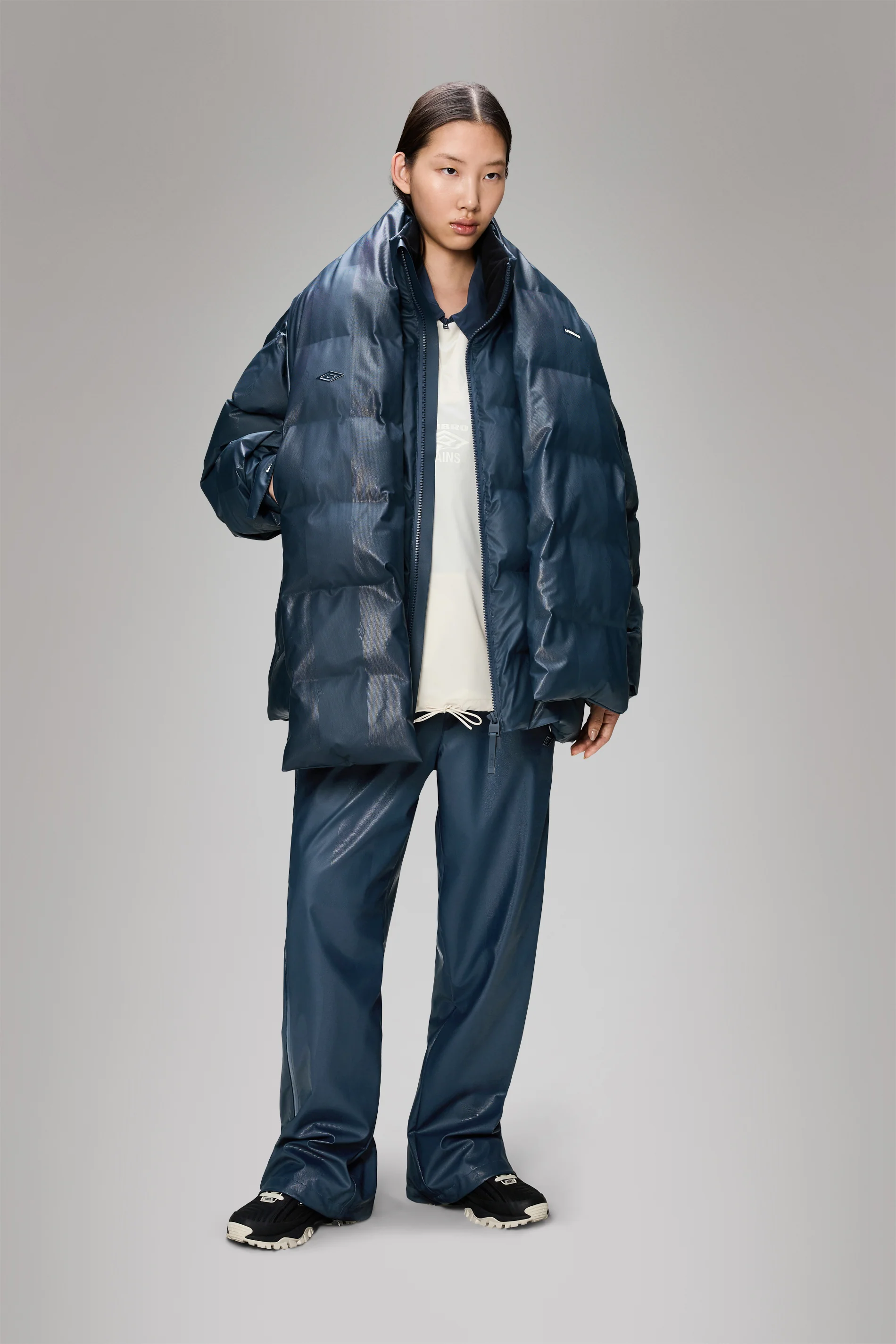 Rains x Umbro Puffer Fan Jacket