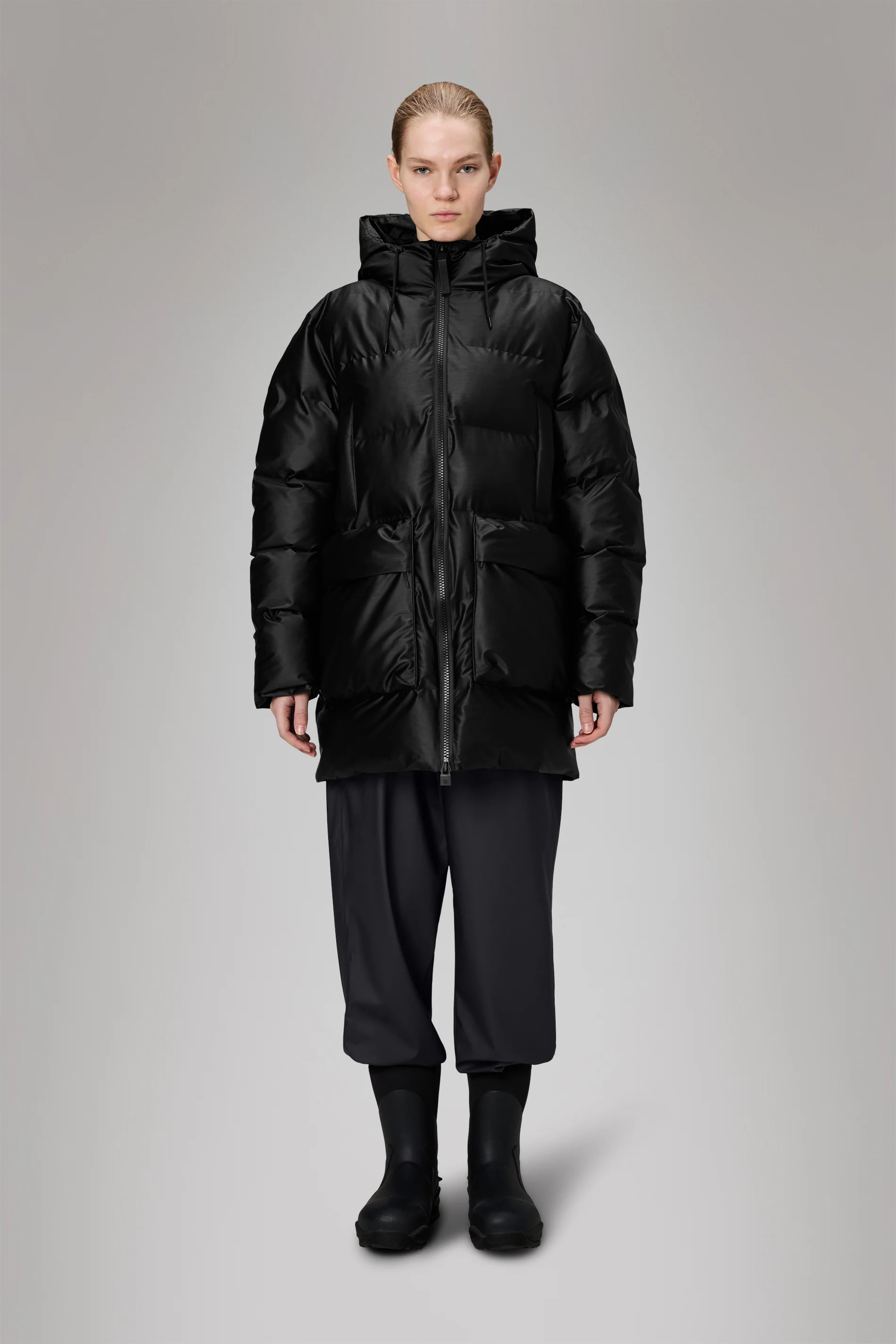 Alta Long Puffer Cargo Jacket