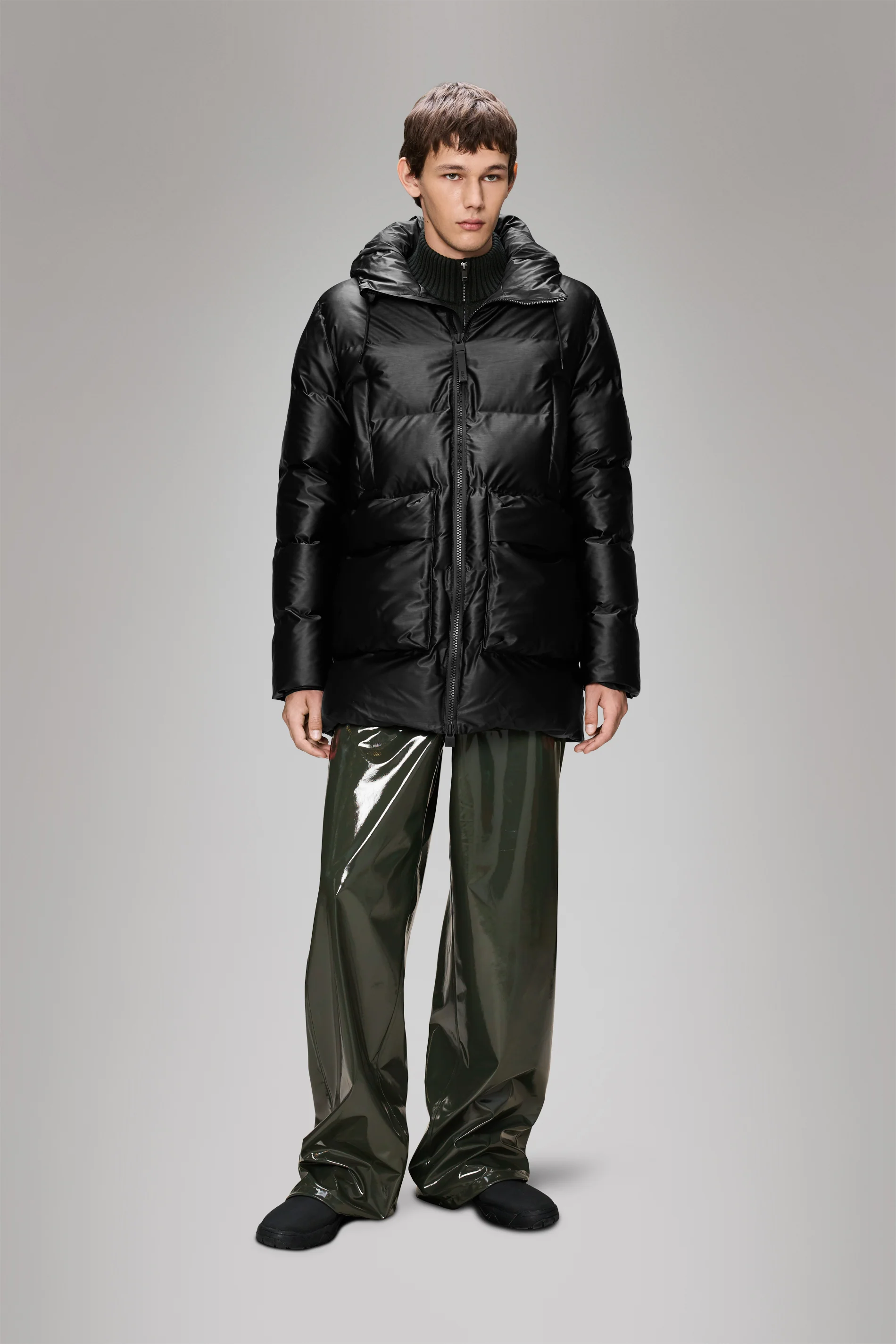 Alta Long Puffer Cargo Jacket