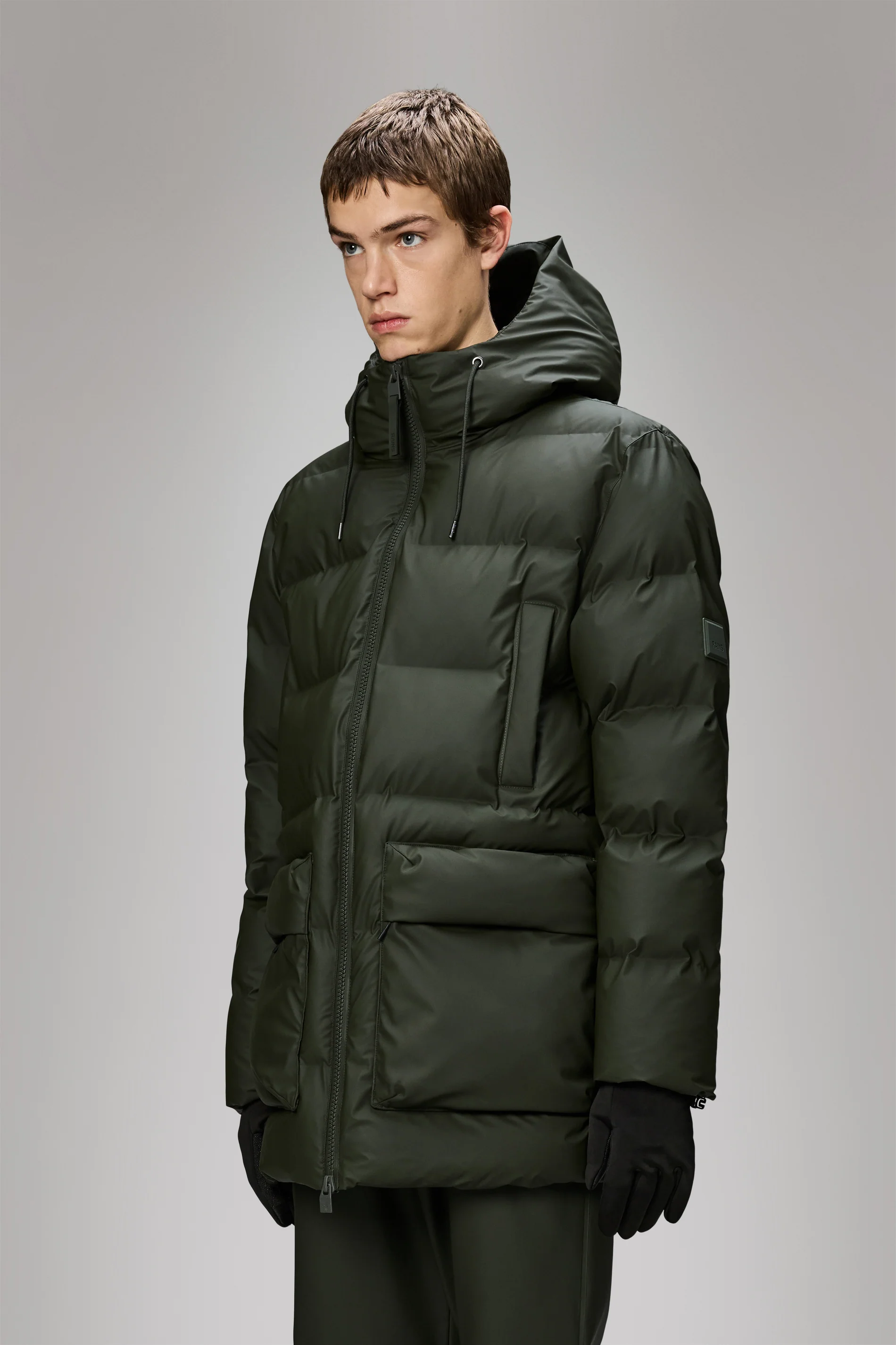 Alta Long Puffer Cargo Jacket