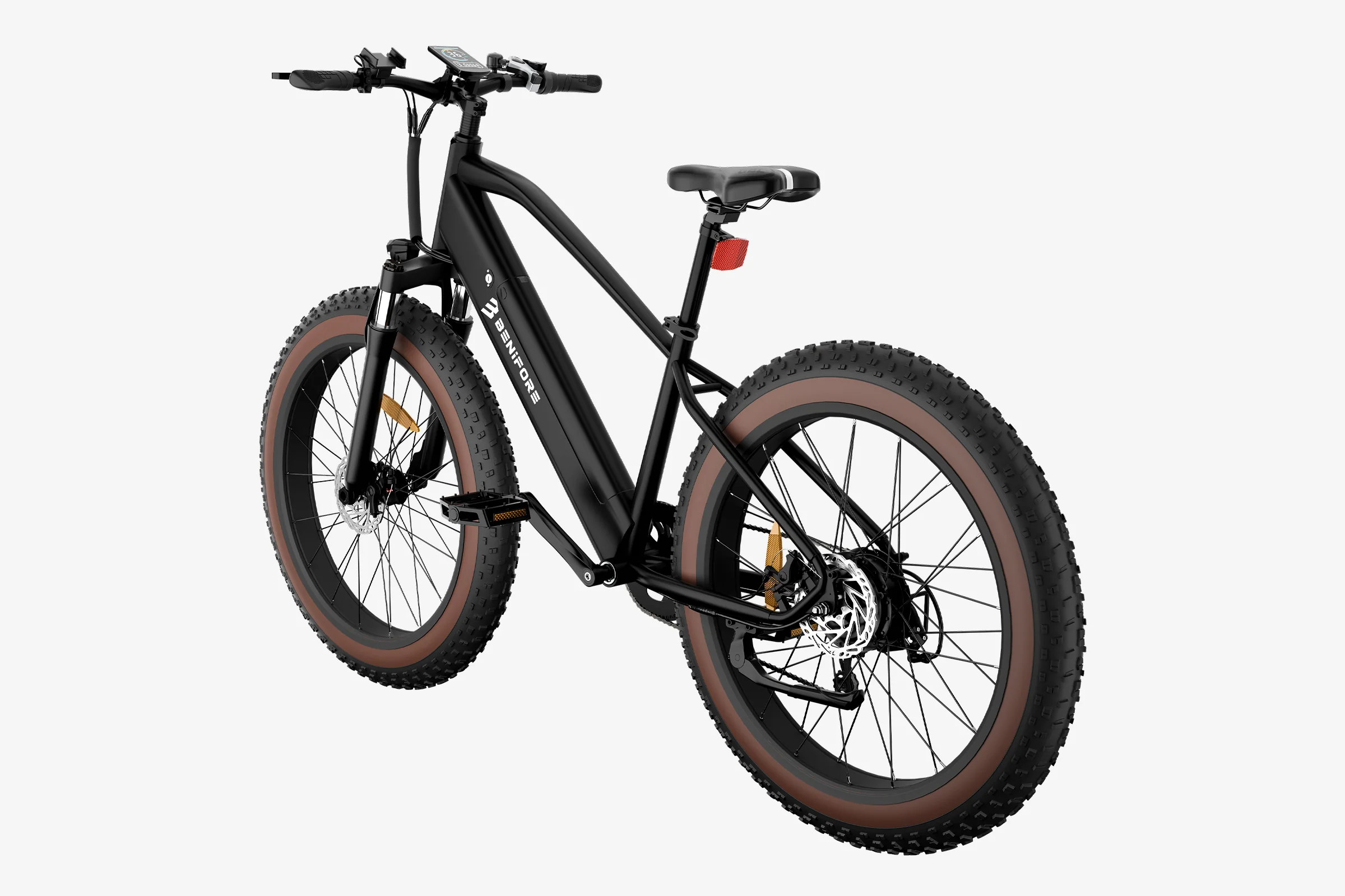 Luckeep C26 All-Terrain Electric Bike | 28MPH, 60 Miles Range, Hydraulic Suspension, Fat Tire Ebike