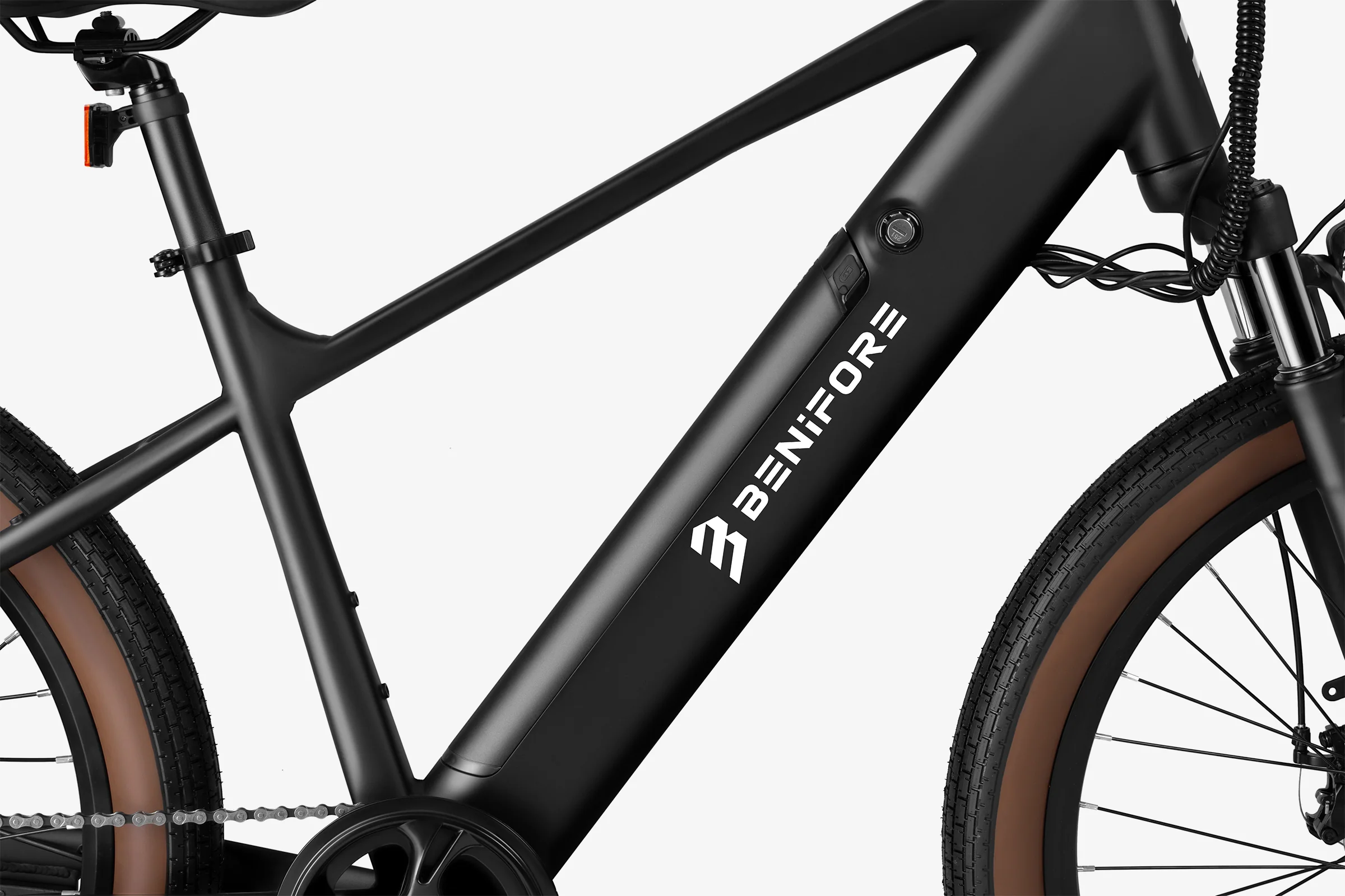 Luckeep C26 All-Terrain Electric Bike | 28MPH, 60 Miles Range, Hydraulic Suspension, Fat Tire Ebike