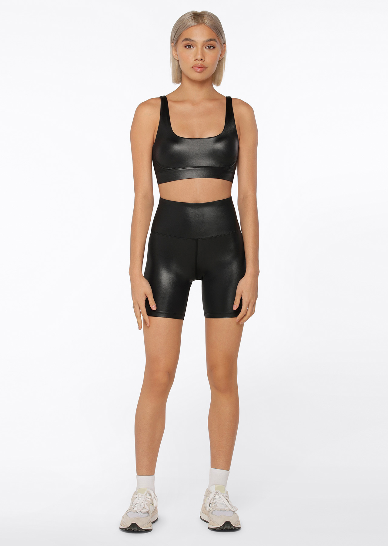 Lorna Jane Wet Look Sports Bra