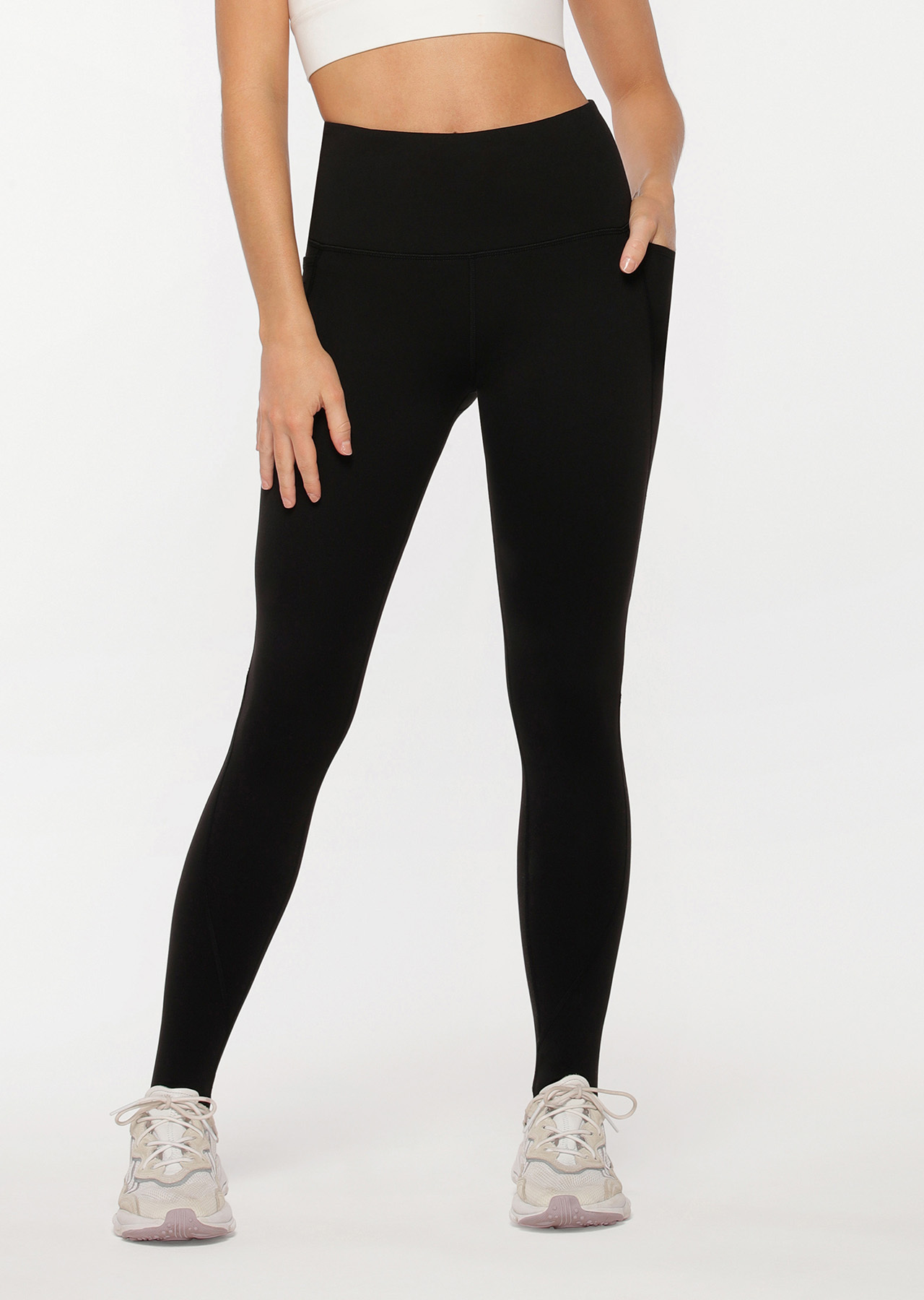 Lorna Jane Phone Pocket Stirrup Thermal Leggings
