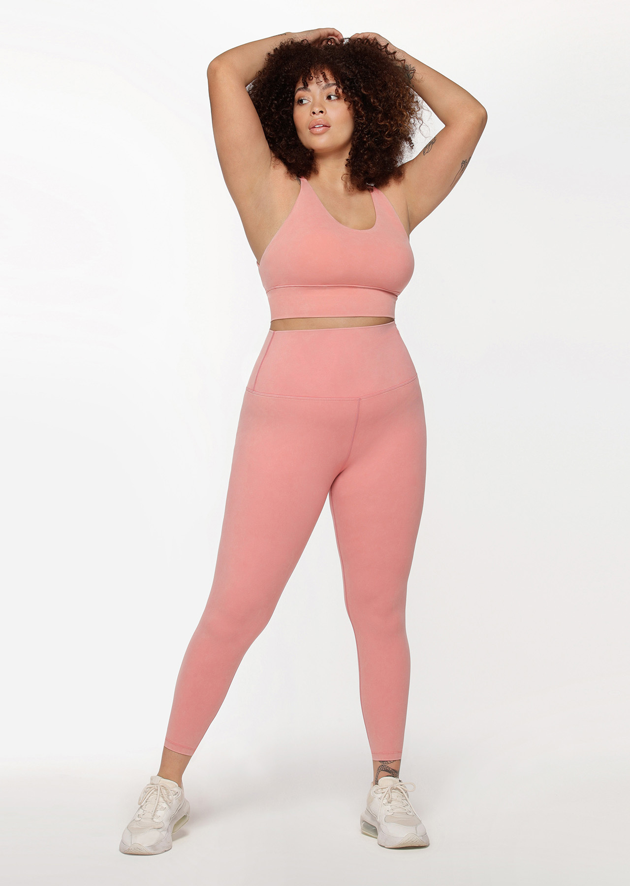 Lorna Jane Feel Comfortable Acid Wash Ankle Biter Leggings