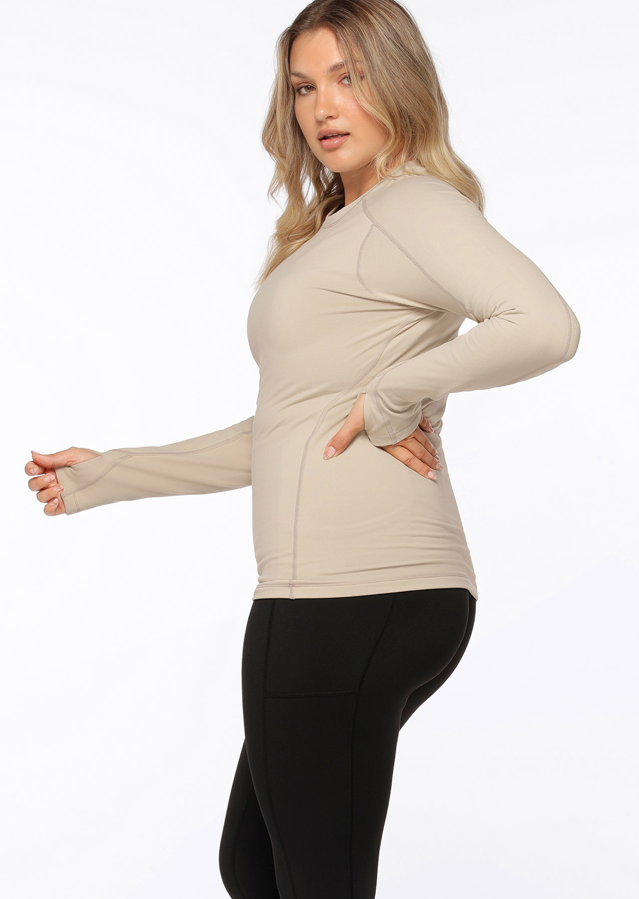 Lorna Jane Tech Thermal Long Sleeve Top