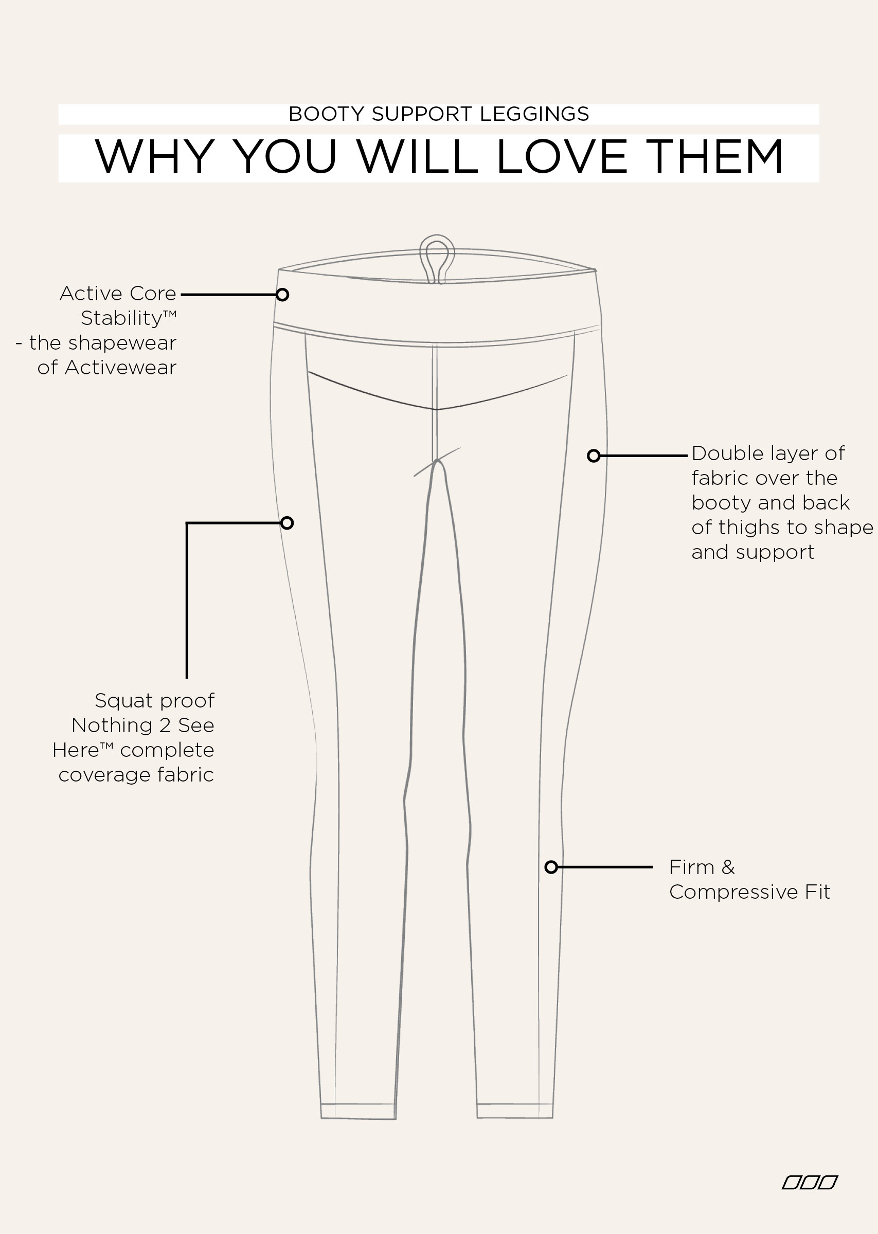 Lorna Jane New Booty Support 7/8 Leggings