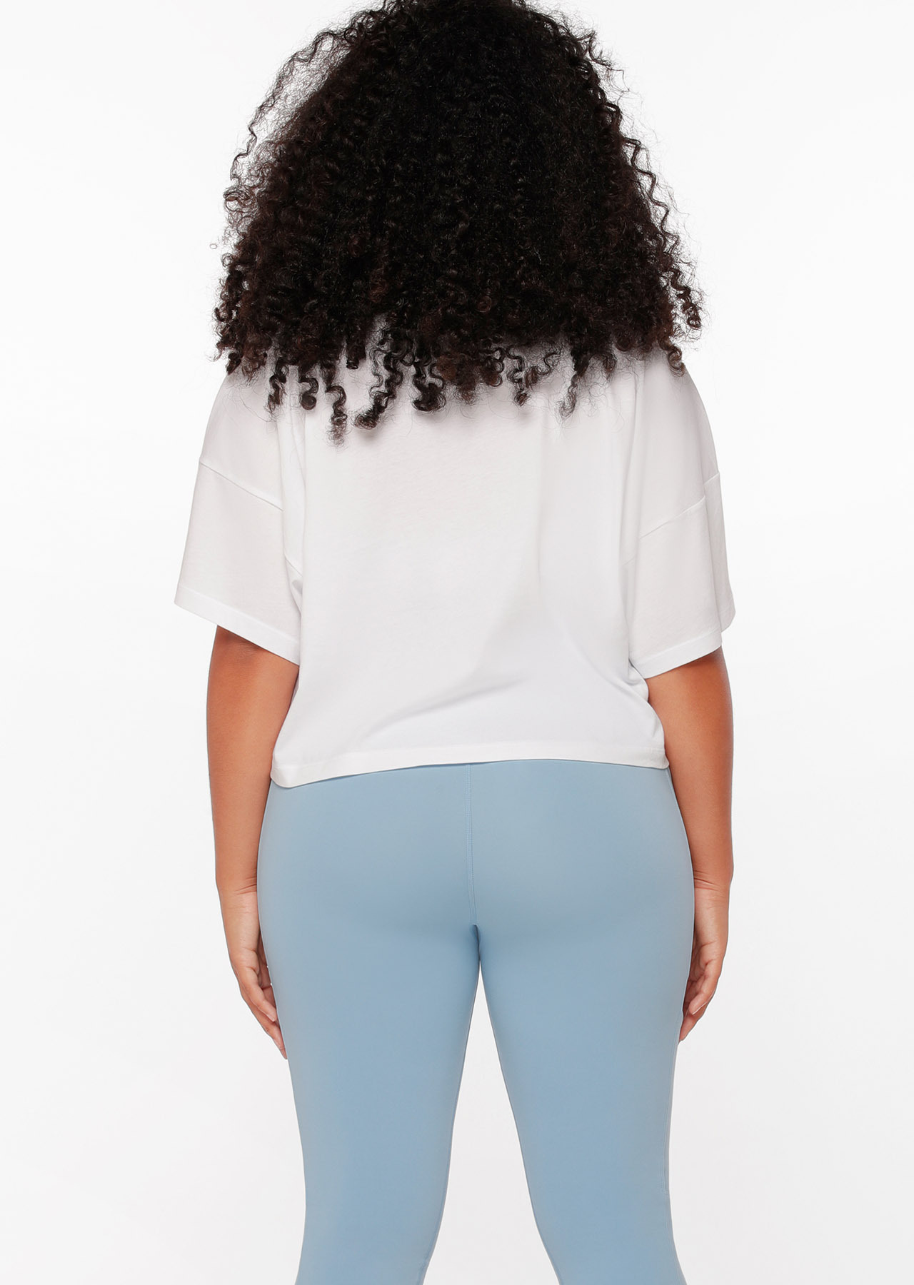 Lorna Jane Embossed Active Cropped Tee