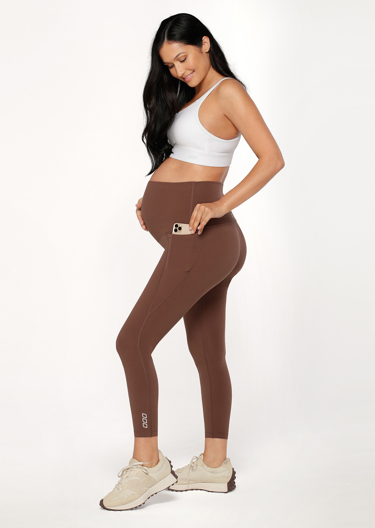 Lorna Jane Maternity Phone Pocket Ankle Biter Leggings