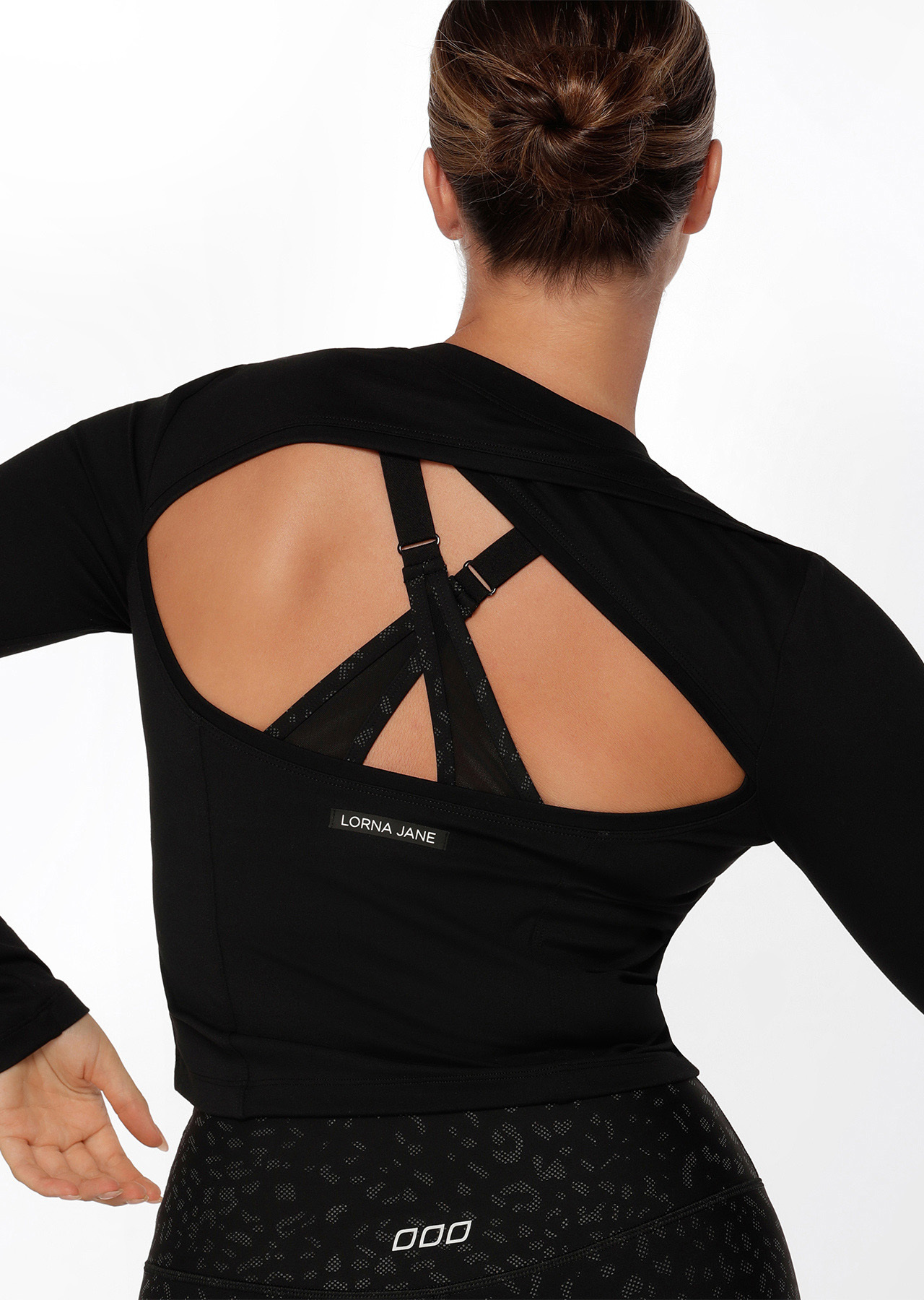 Lorna Jane Cutout Active Long Sleeve Top