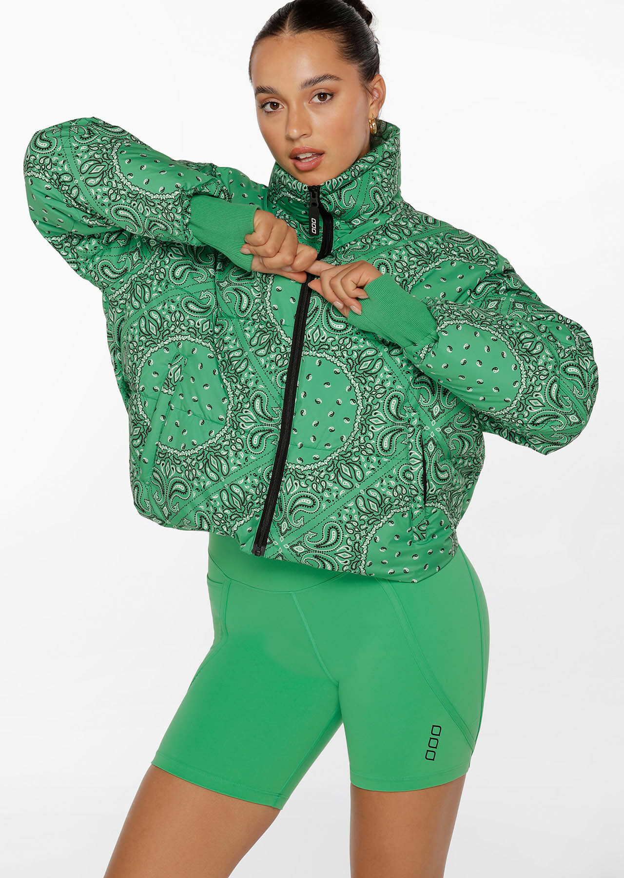 Lorna Jane Weightless Bandana Puffer Jacket