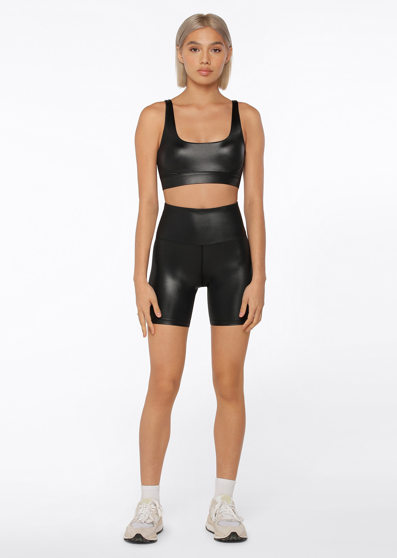 Lorna Jane Wet Look Bike Short