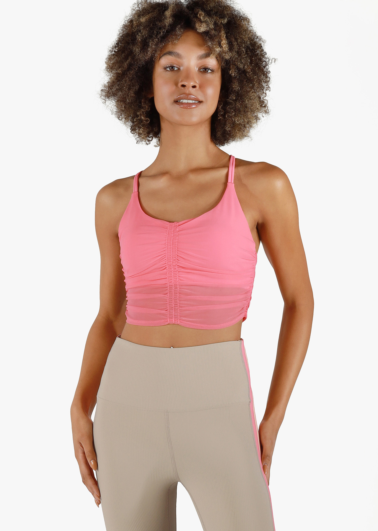 Lorna Jane Shirred Long Line Bra