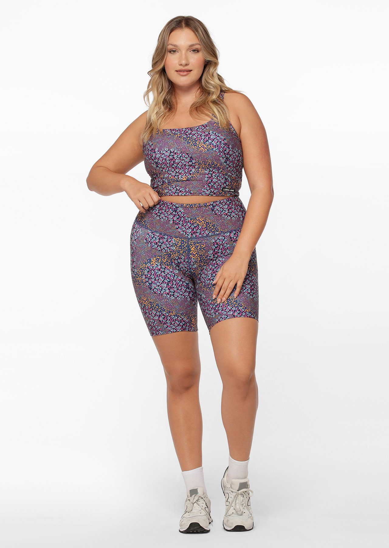Lorna Jane Midnight Ditsy Bike Short