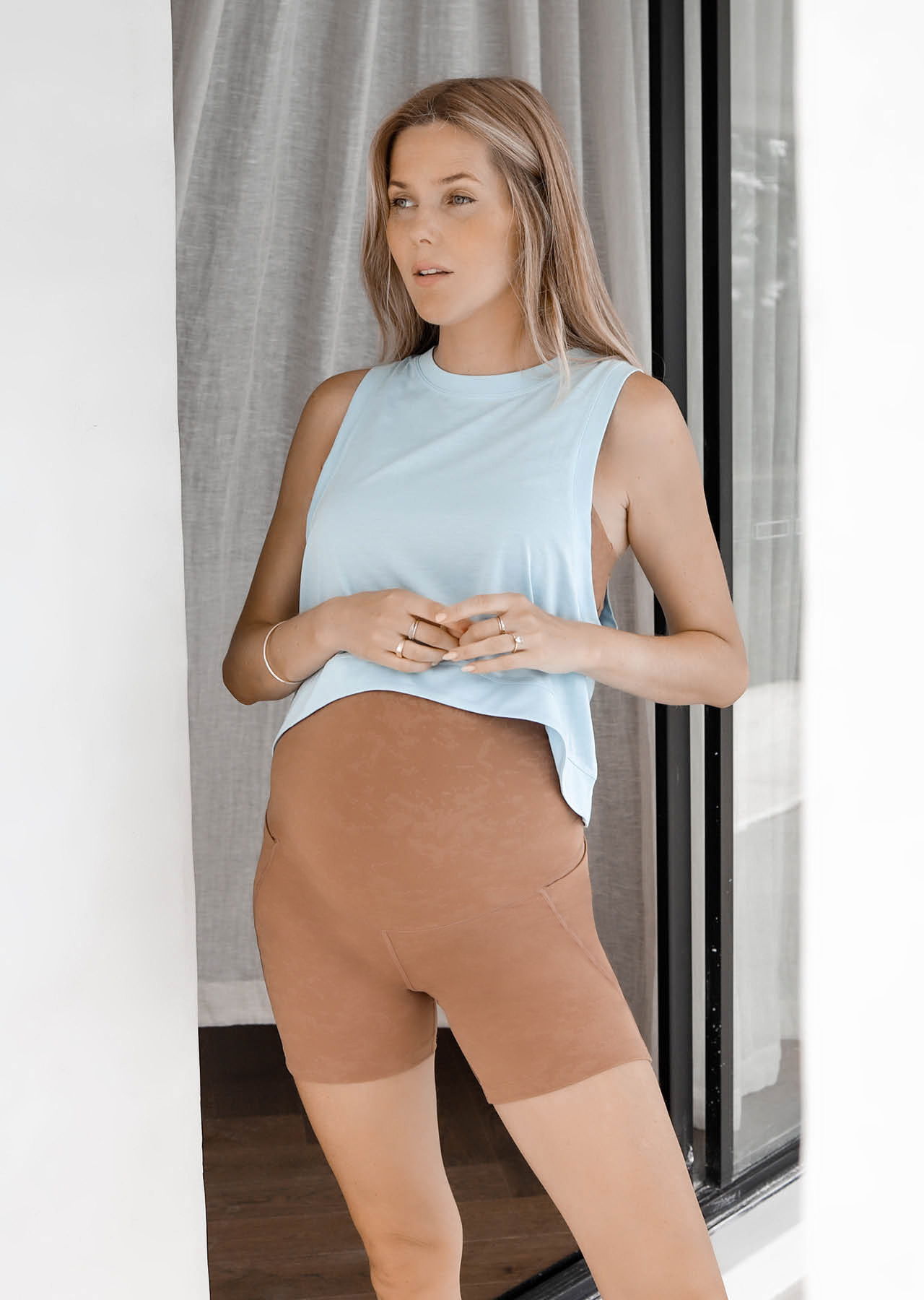 Lorna Jane Maternity Cropped Bump Active Tank