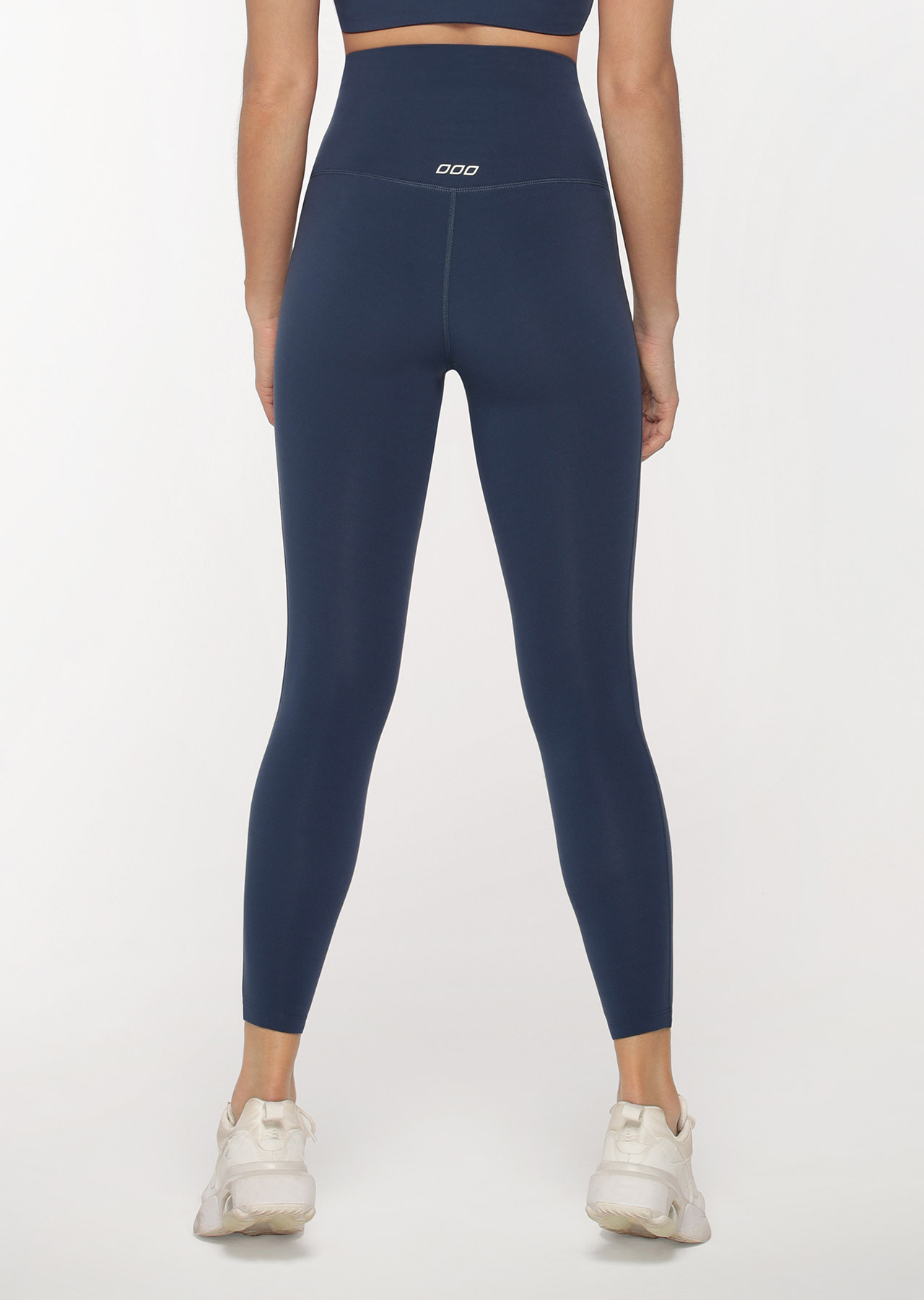 Lorna Jane Hi-Fold Lotus No Chafe Ankle Biter Leggings