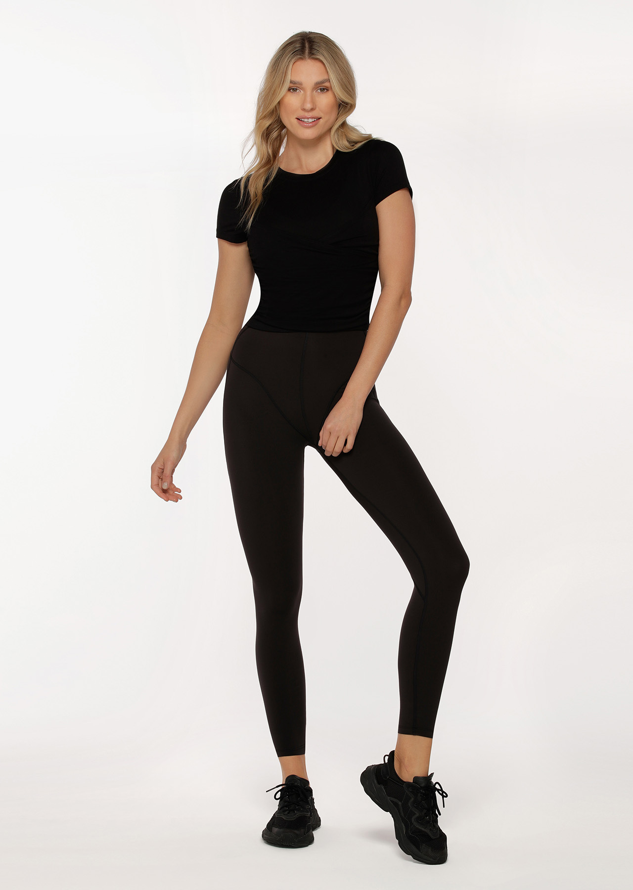 Lorna Jane Thrive Wrap Front Active Tee