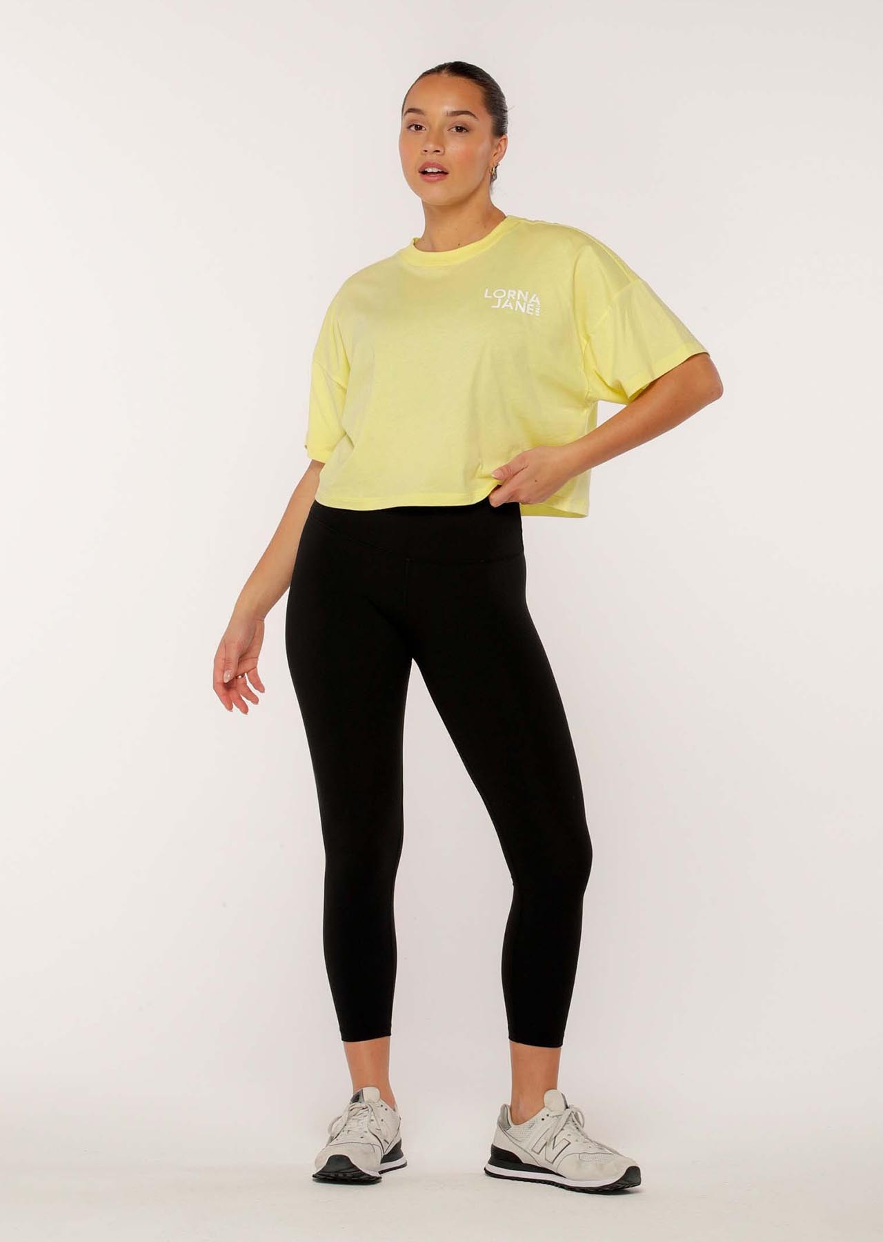Lorna Jane Glide Transdry Cropped Tee