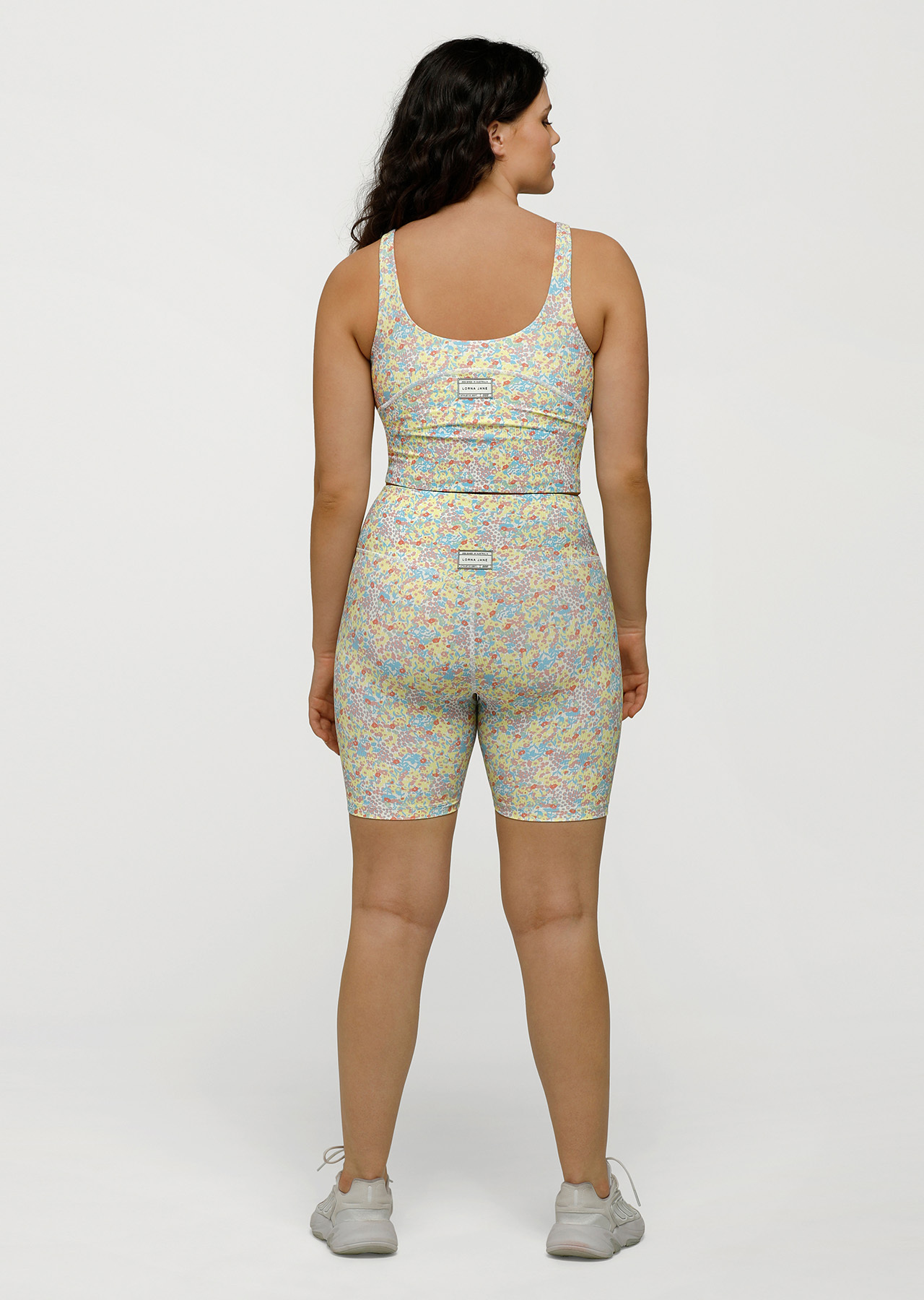 Lorna Jane Wildflower Rib Bike Short
