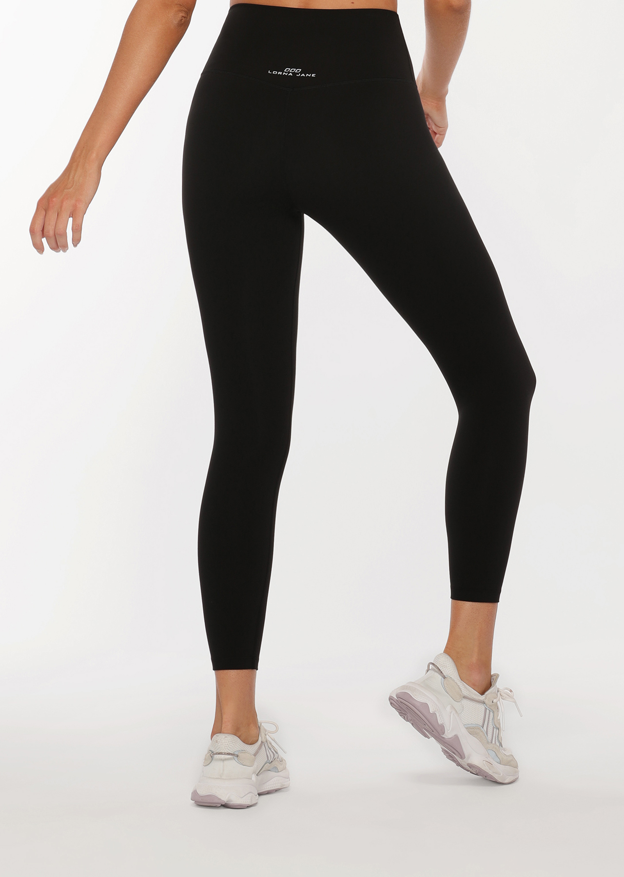 Lorna Jane Hi-Fold Lotus Ankle Biter Leggings