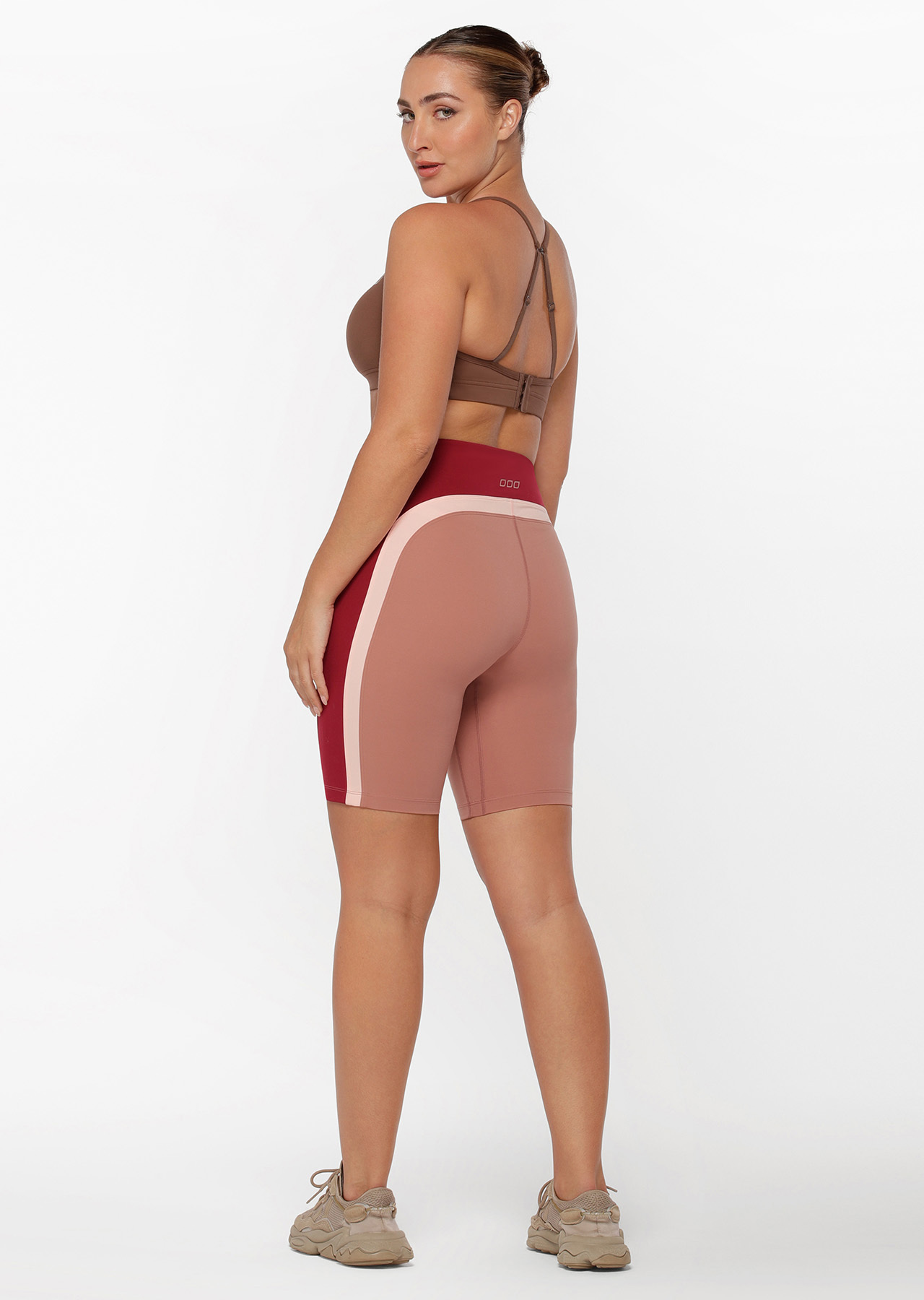 Lorna Jane No Ride Colour Block Bike Short