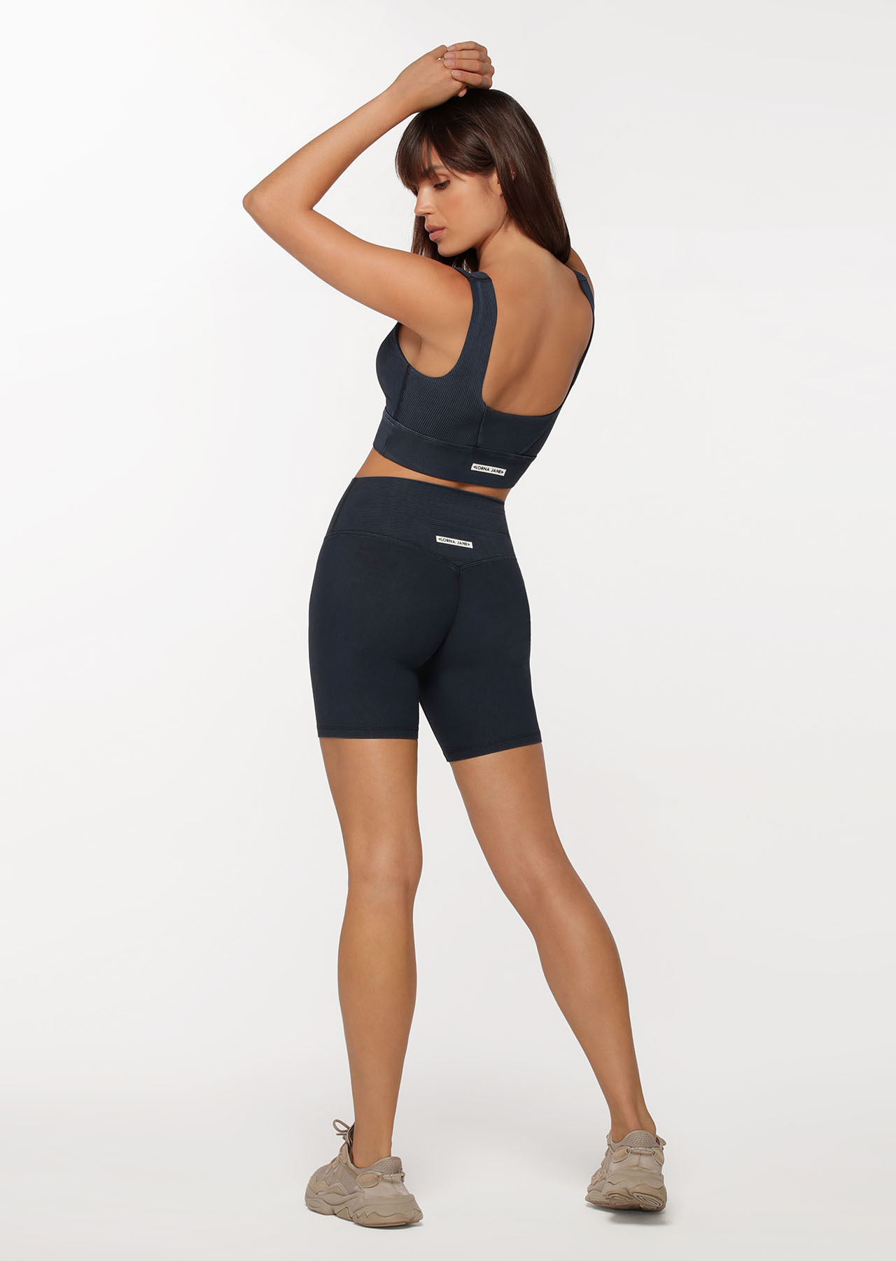 Lorna Jane Square Neck Rib Sports Bra