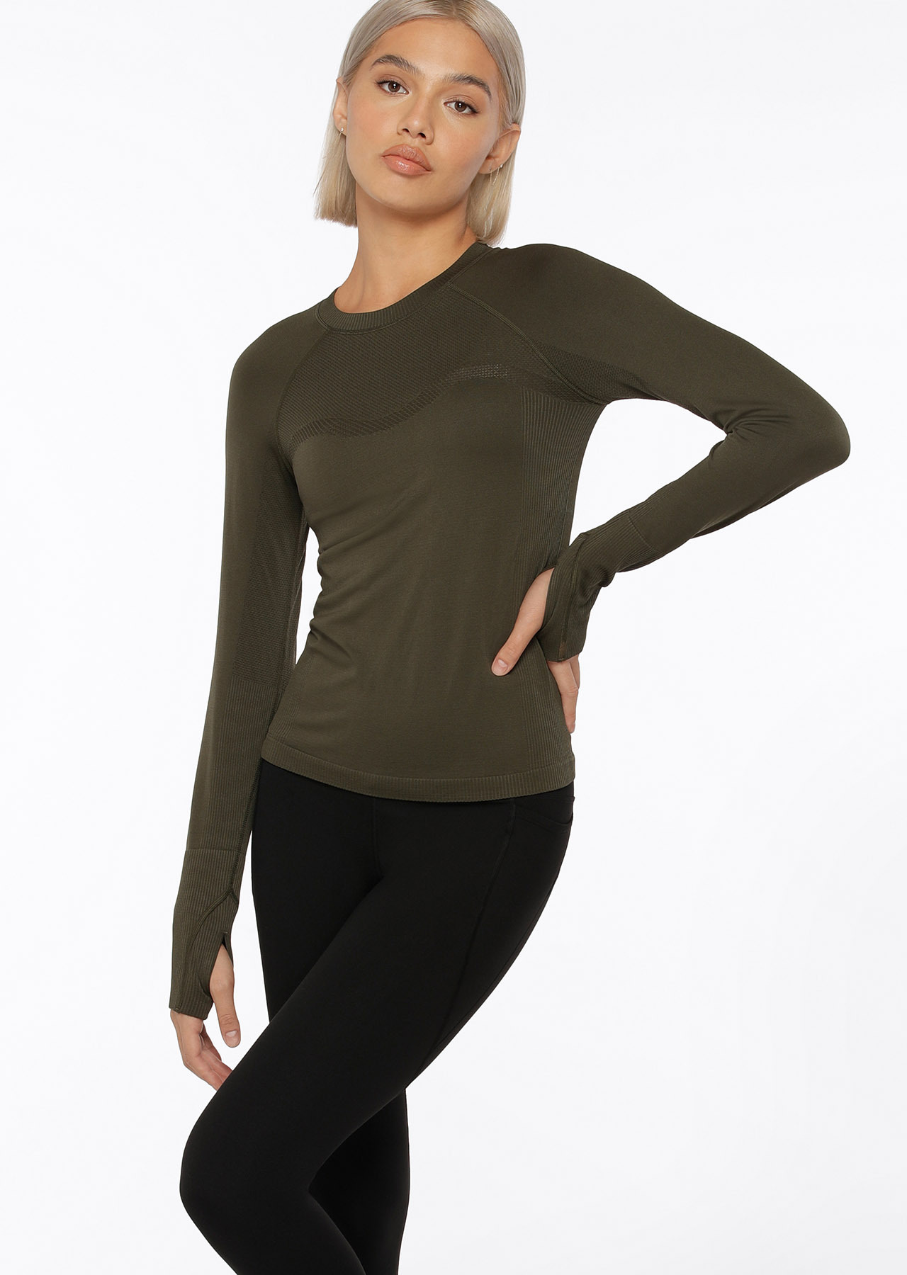 Lorna Jane Dynamic Seamless Long Sleeve Top
