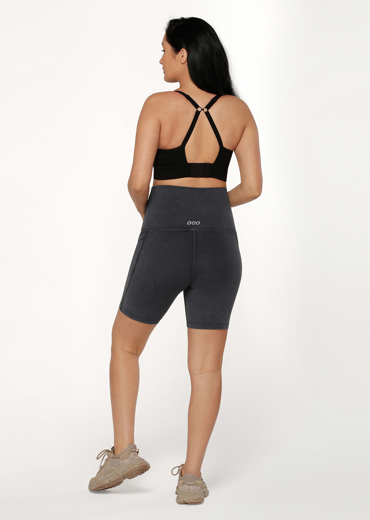 Lorna Jane Maternity Phone Pocket Bike Short