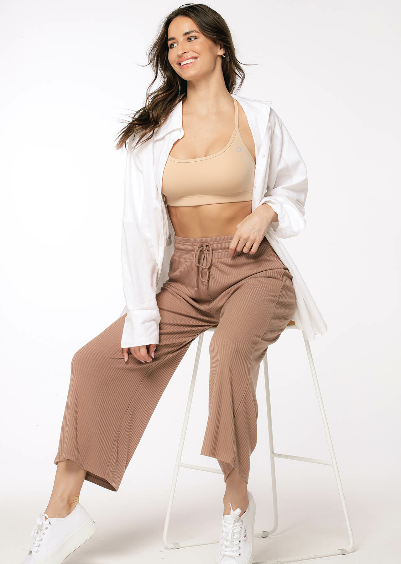 Lorna Jane Rest And Relax Rib Culotte
