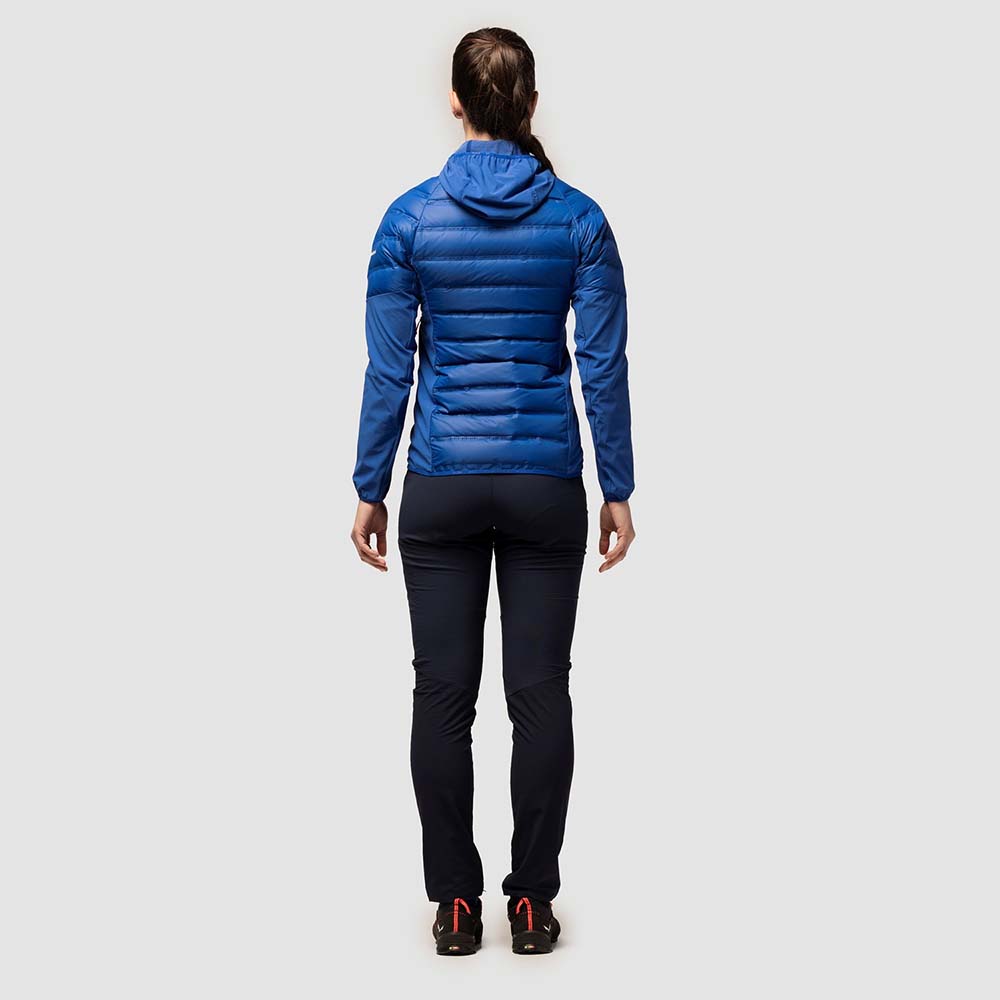 Salewa Agner Hybrid Blue Women Down Jacket