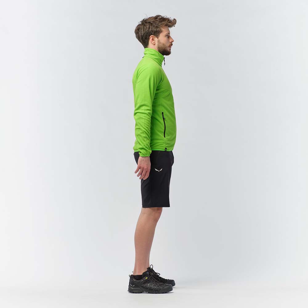 Salewa Plose 5 Polarlite Full-Zip Green Men Tops