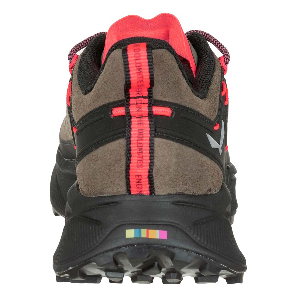 Salewa Dropline Leather Brown/Black Women Hiking Shoes