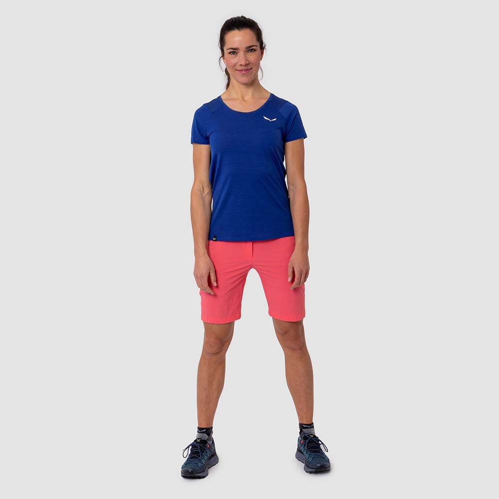 Salewa Pedroc Cargo 3 Durastretch Pink Women Shorts