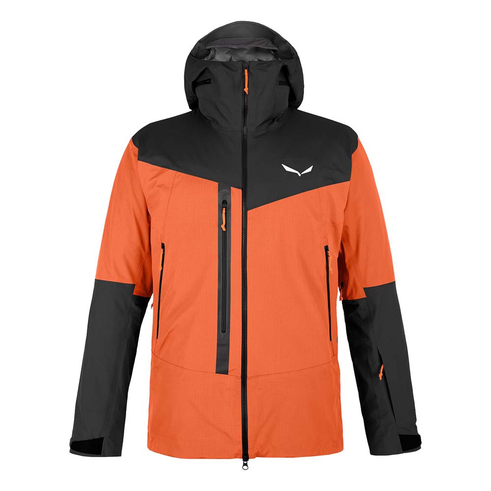 Salewa Sella Powertex Responsive Red Orange Men Jacket