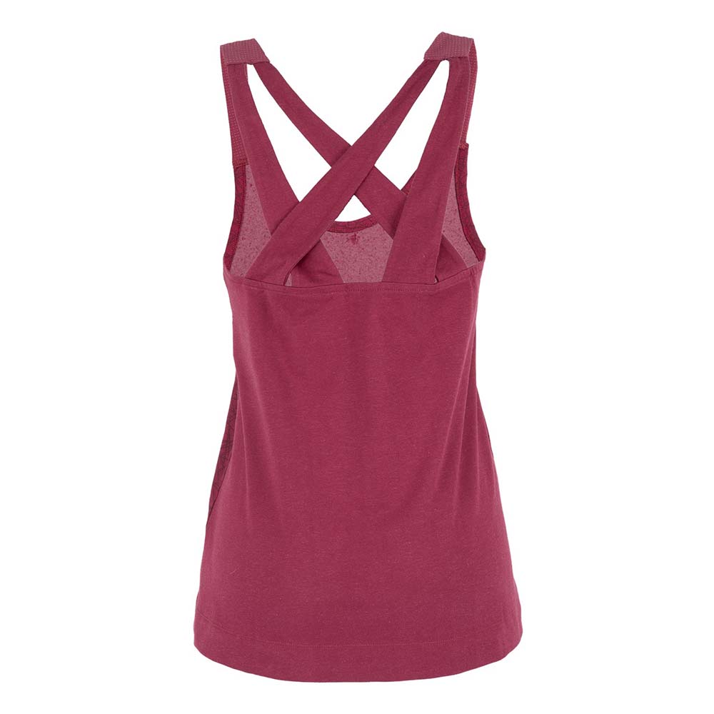Salewa Alpine Hemp Print Violet/Red Women Tank Top