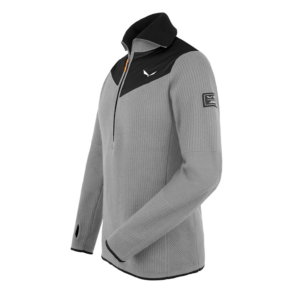 Salewa Sella Alpine Merino Grey Men Pullover