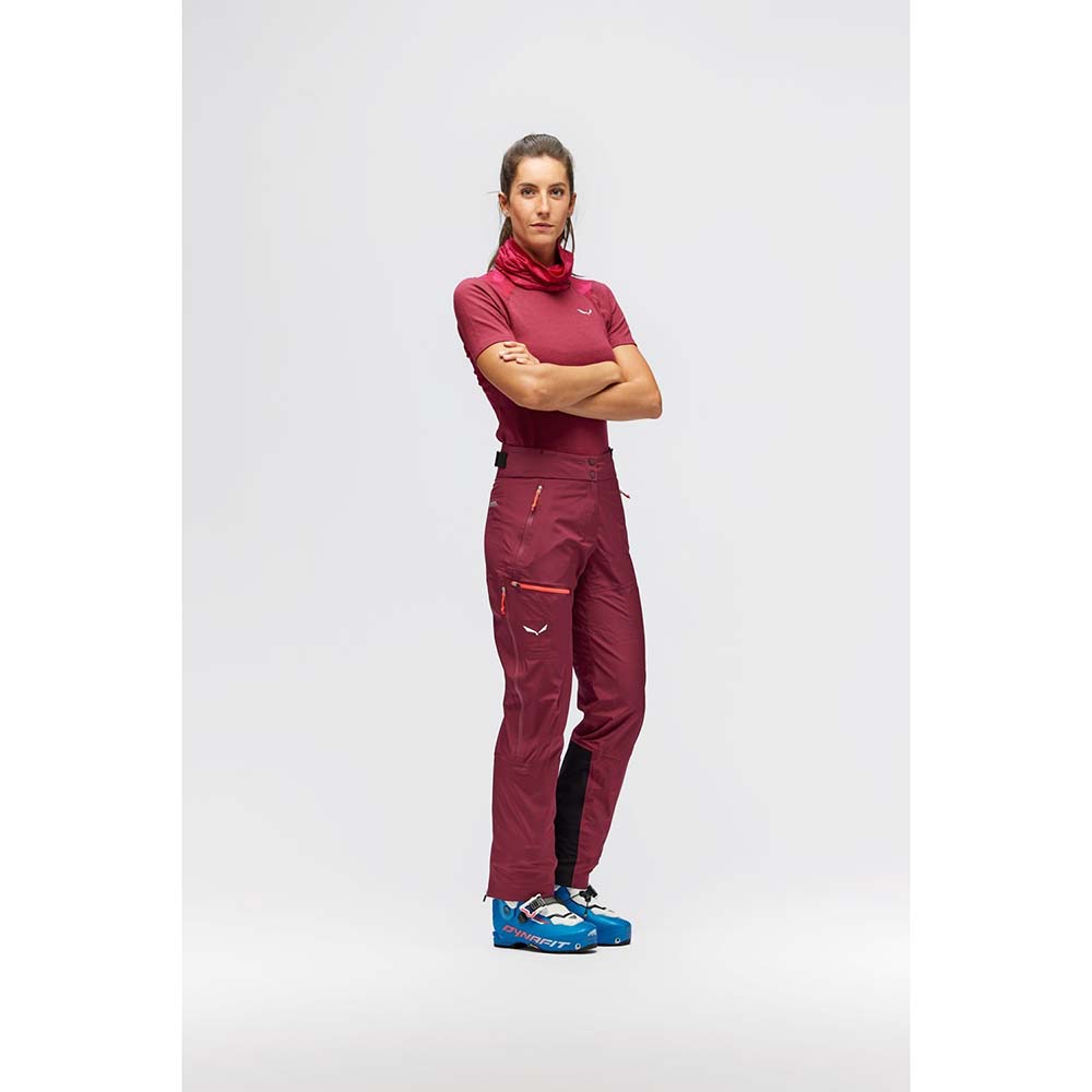 Salewa Sella Responsive Violet/Red Women Pants