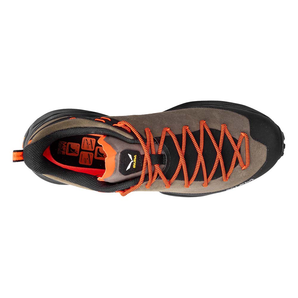 Salewa Dropline Leather Brown/Black Men Shoes