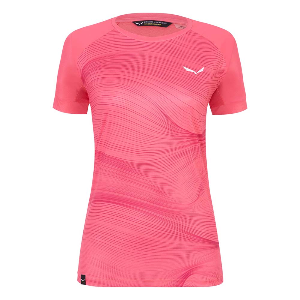 Salewa Seceda Dry Pink Women T-Shirts