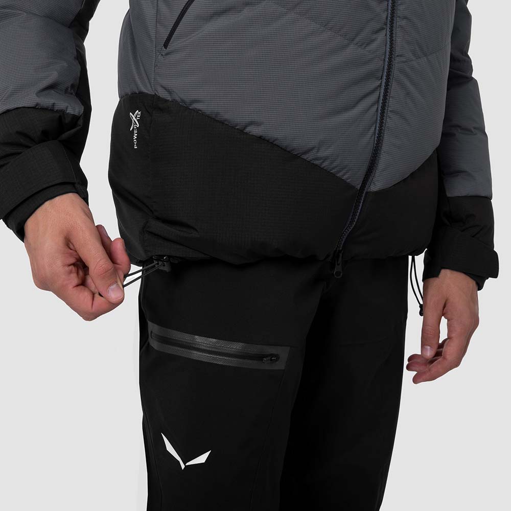 Salewa Ortles Heavy 2 Powertex Black Men Down Jacket