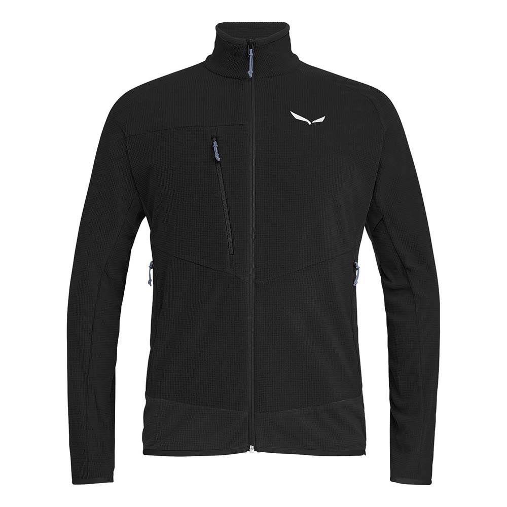 Salewa Drava 2 Polarlite Fleece Black Men Tops