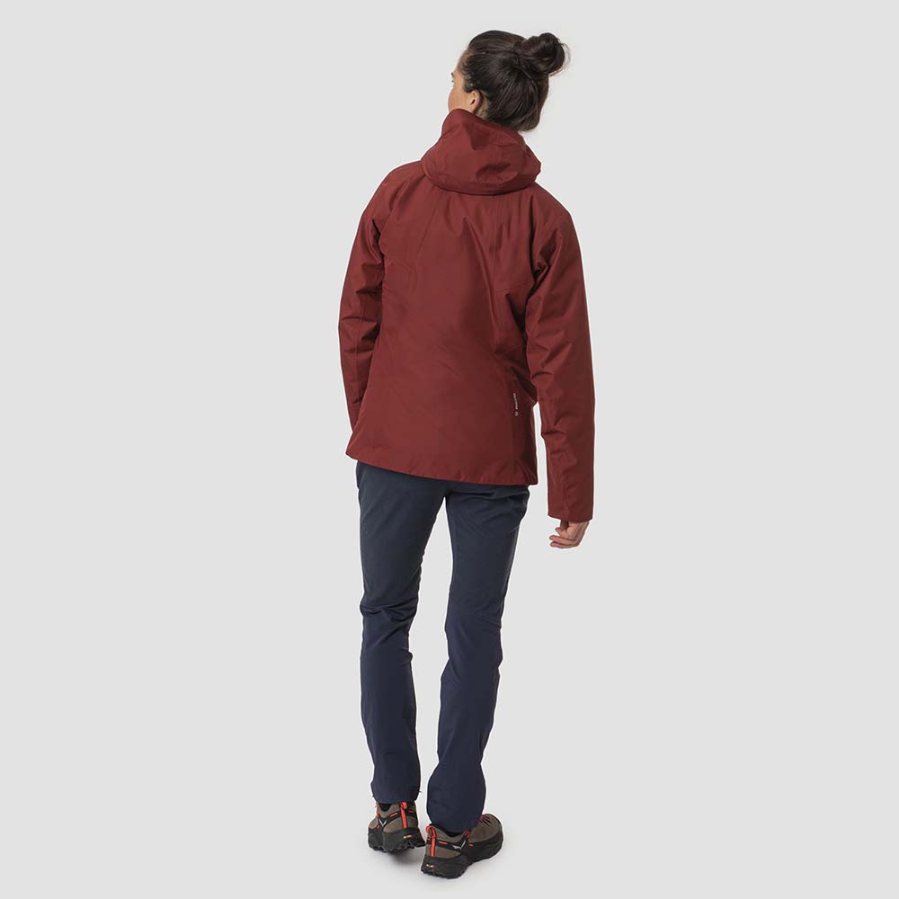 Salewa Fanes 2L Powertex 2 In 1 Red Women Jacket