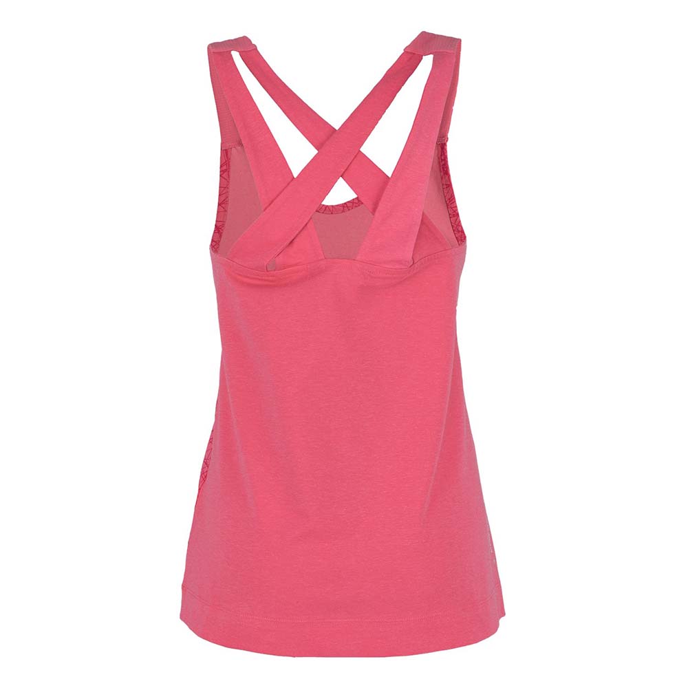 Salewa Alpine Hemp Print Violet/Rose Women Tank Top