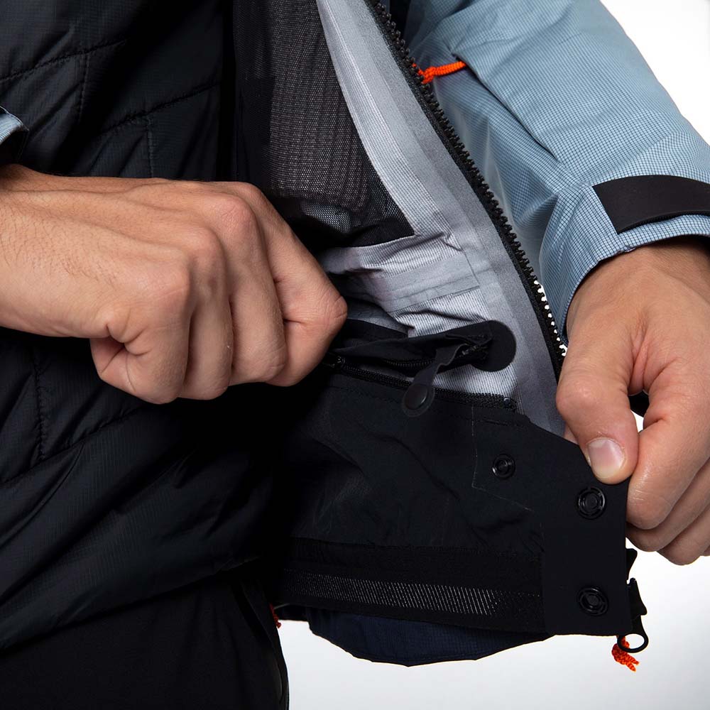 Salewa Sella Powertex Responsive Navy Blue Men Jacket